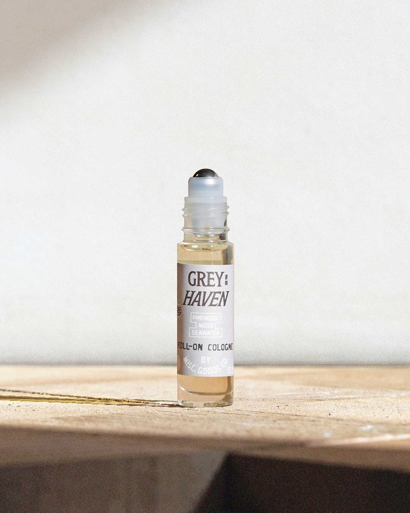 Misc. Goods Grey Haven Roll-On Cologne - Pinewood, Moss, Seawater Fragrance - Sloane Boutique