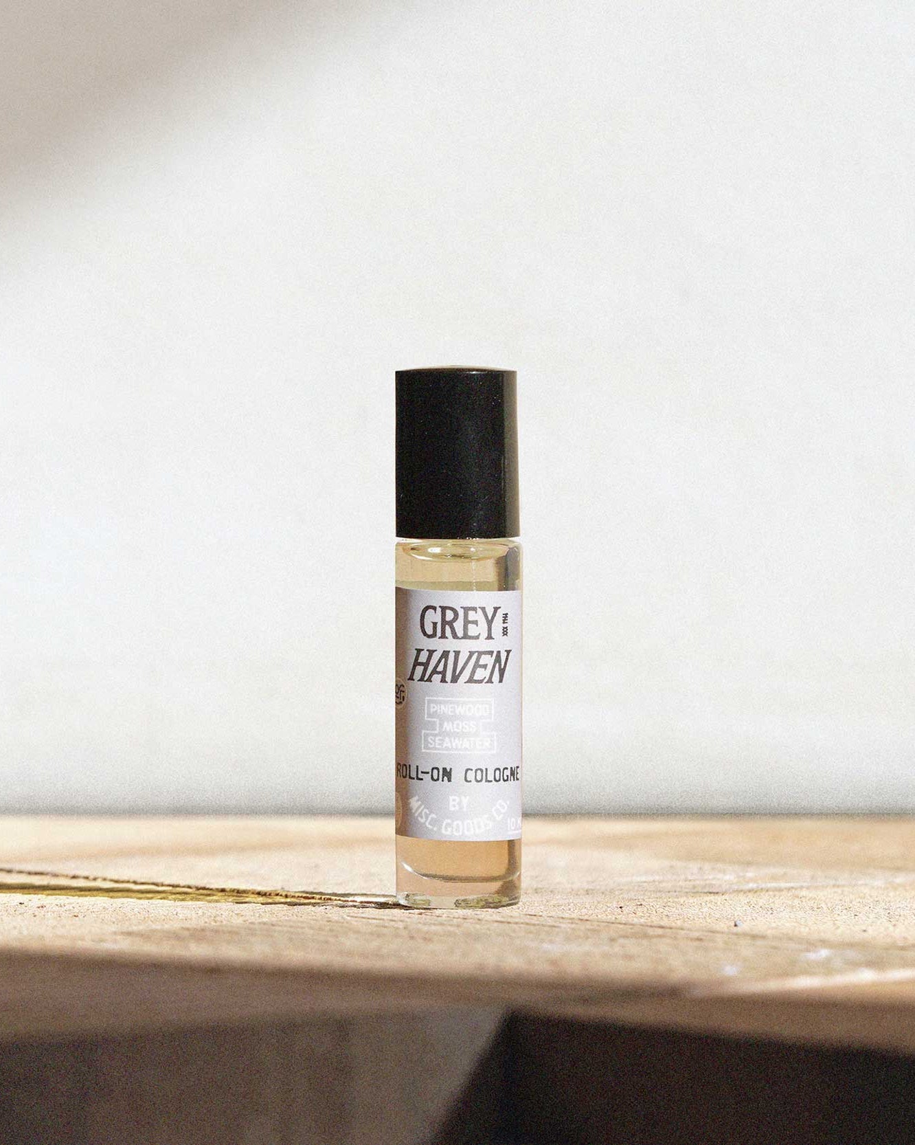 Misc. Goods Grey Haven Roll-On Cologne - Pinewood, Moss, Seawater Fragrance - Sloane Boutique