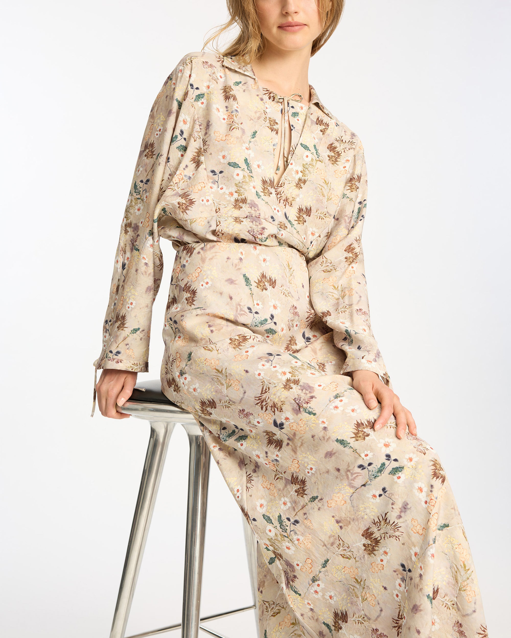 Munthe Babette Blouse - Nature Print Women's Tops - Sloane Boutique