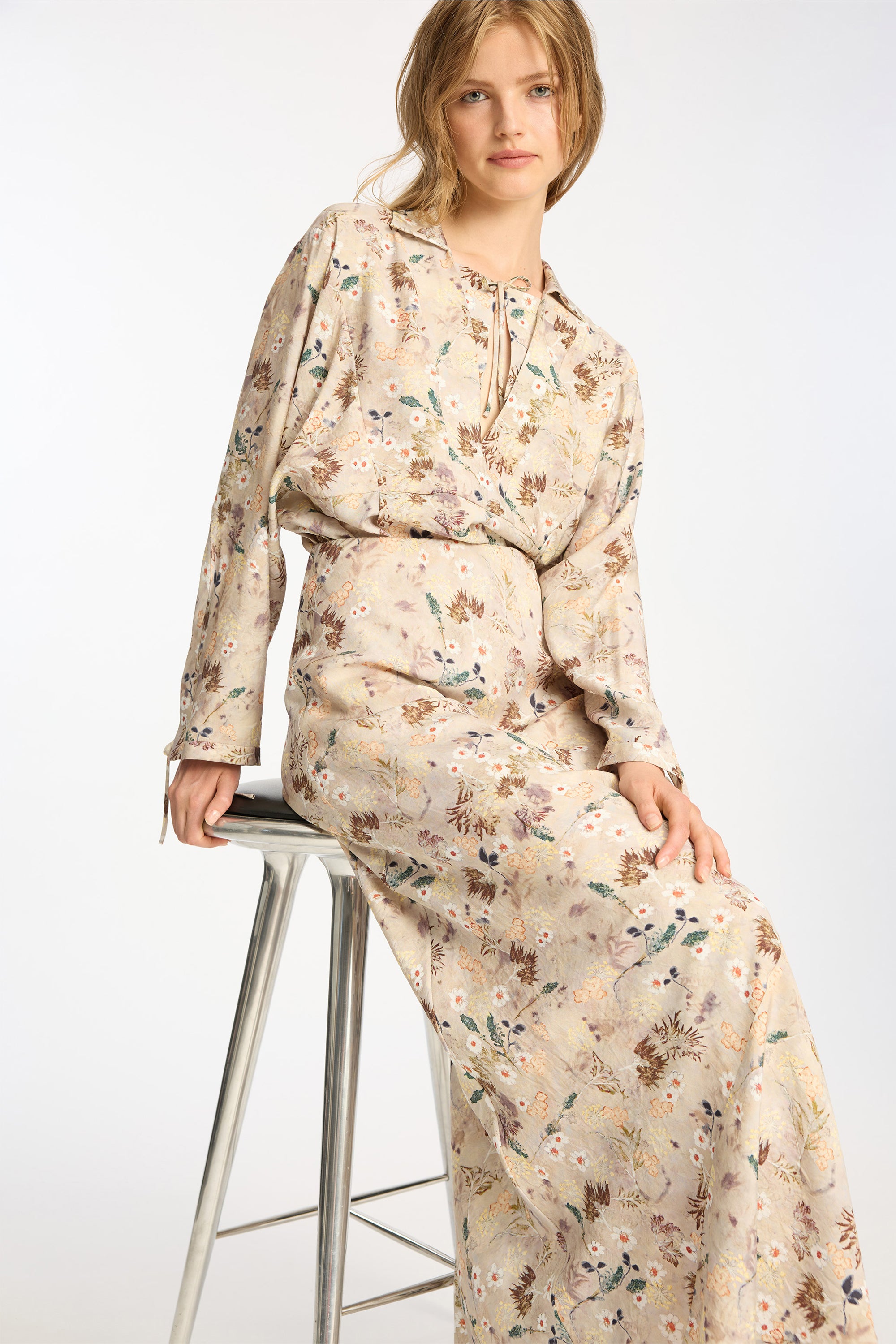 Munthe Babette Blouse - Nature Print Women's Tops - Sloane Boutique