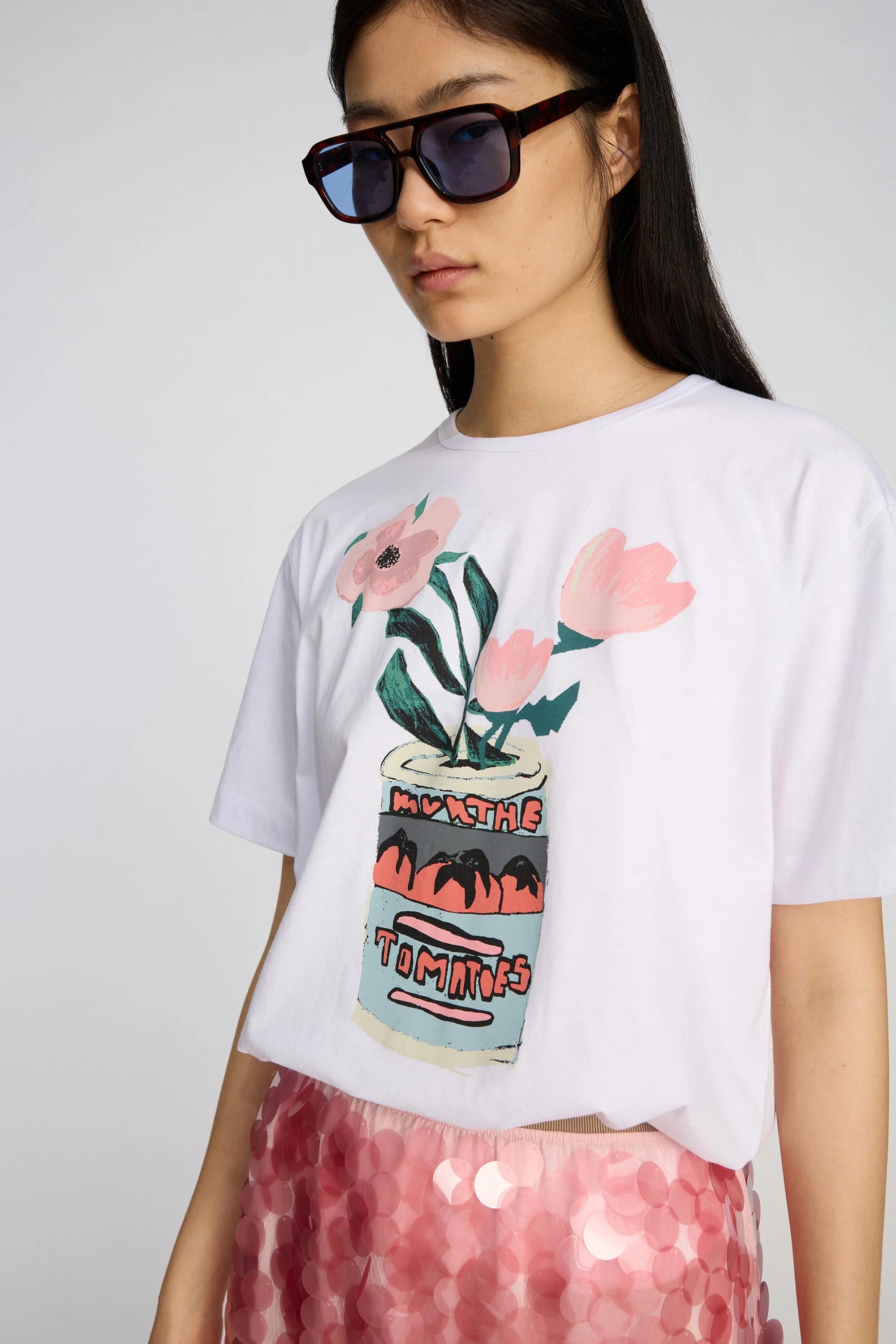 Munthe Balwin T-Shirt - White Women's Tops - Sloane Boutique