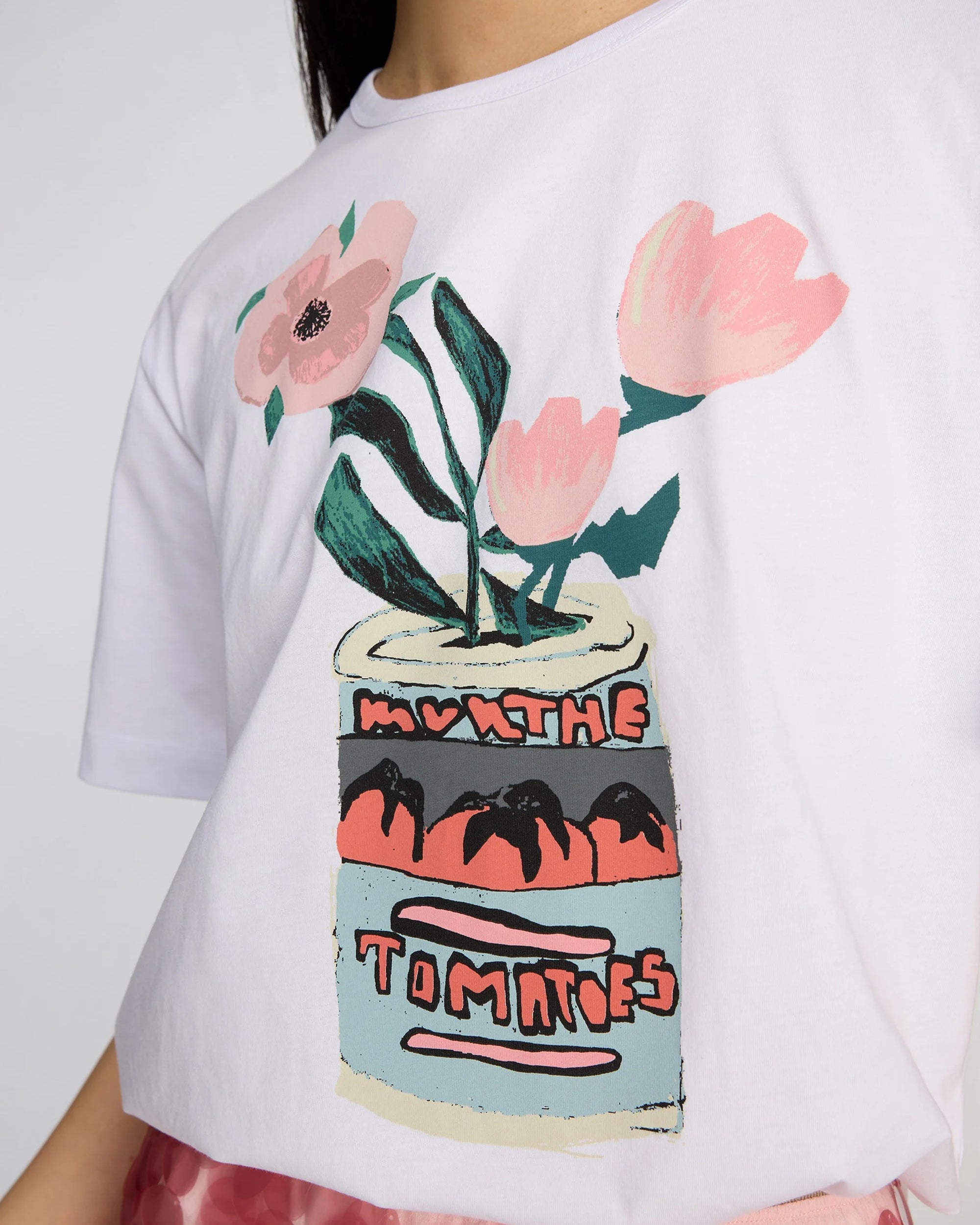 Munthe Balwin T-Shirt - White Women's Tops - Sloane Boutique