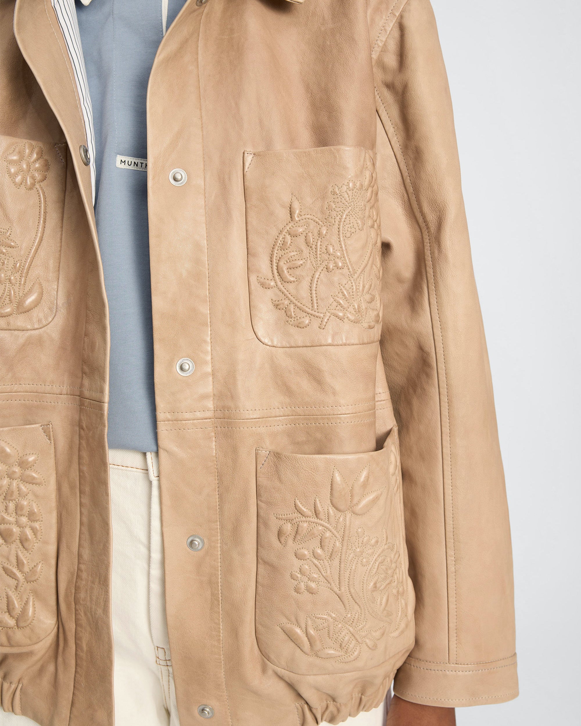 Munthe Baram Jacket - Beige Outerwear - Sloane Boutique