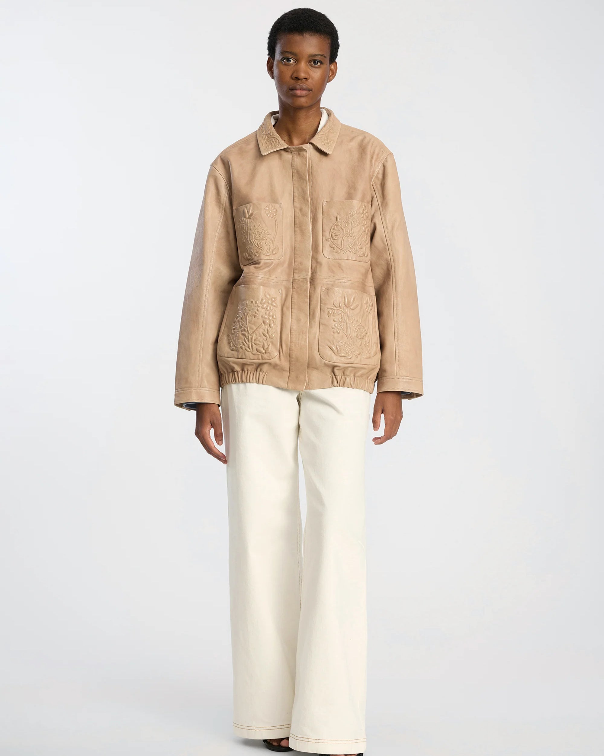 Munthe Baram Jacket - Beige Outerwear - Sloane Boutique