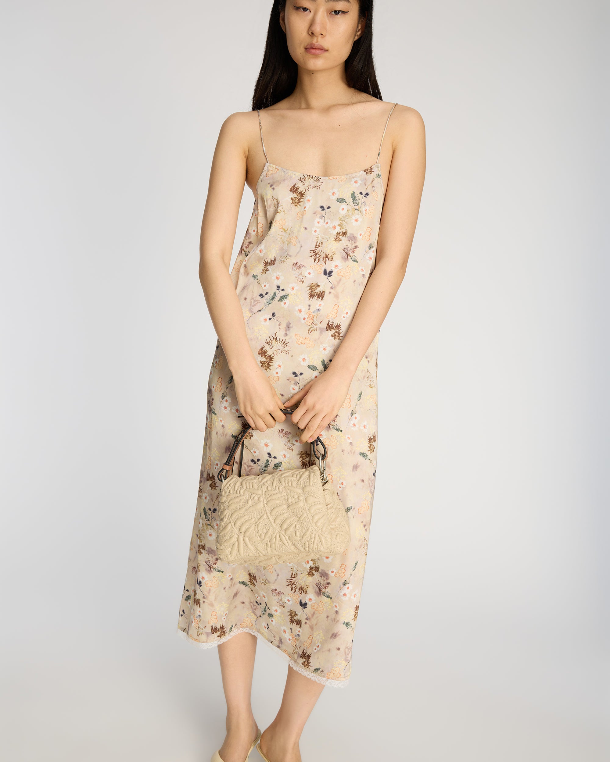 Munthe Barika Slip Dress - Print Nature Dresses - Sloane Boutique