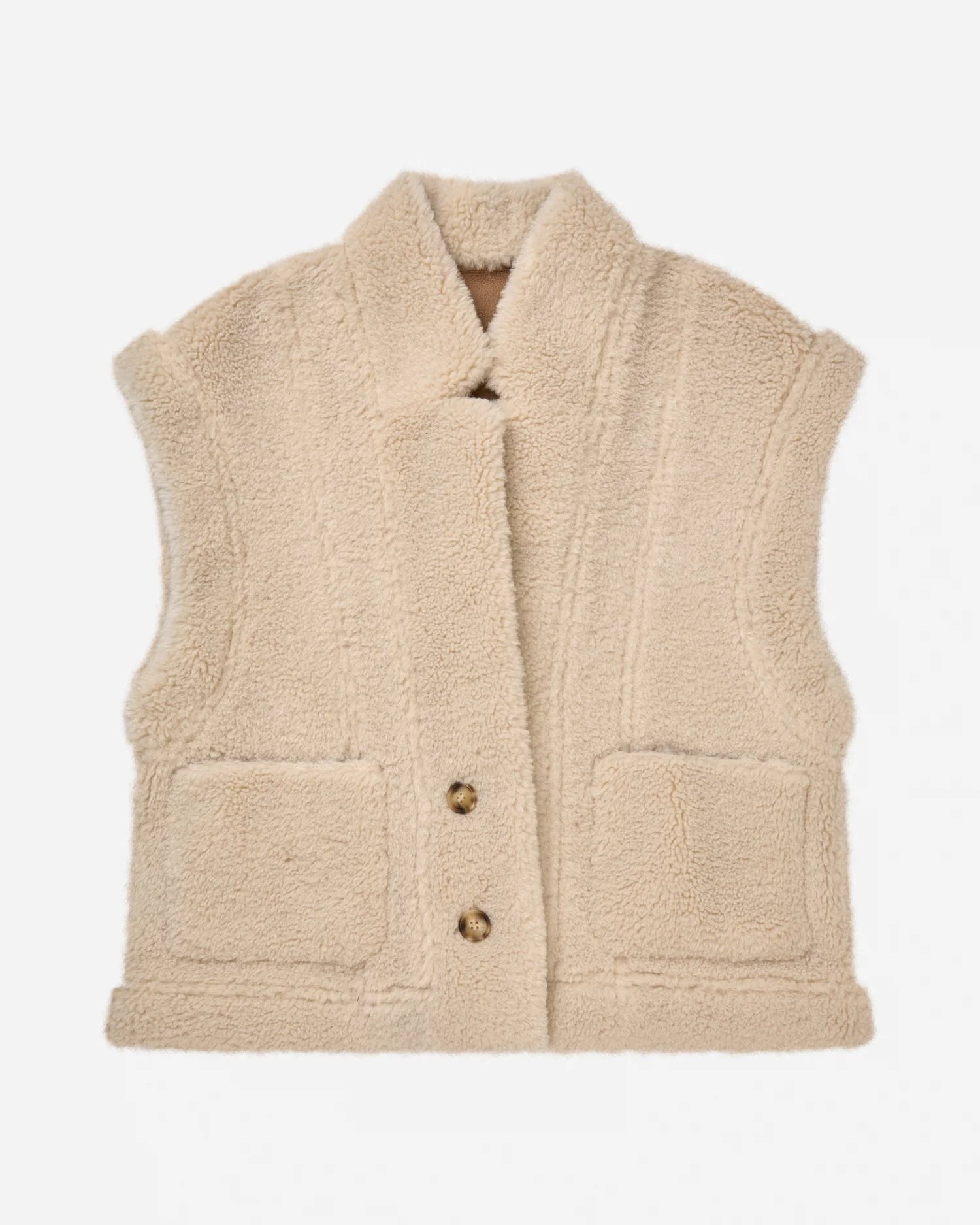 Munthe Bikaly Reversible Vest - Camel Outerwear - Sloane Boutique