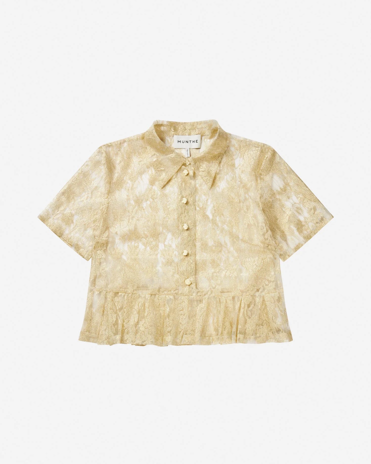 Munthe Bustona Top - Gold Women's Tops - Sloane Boutique