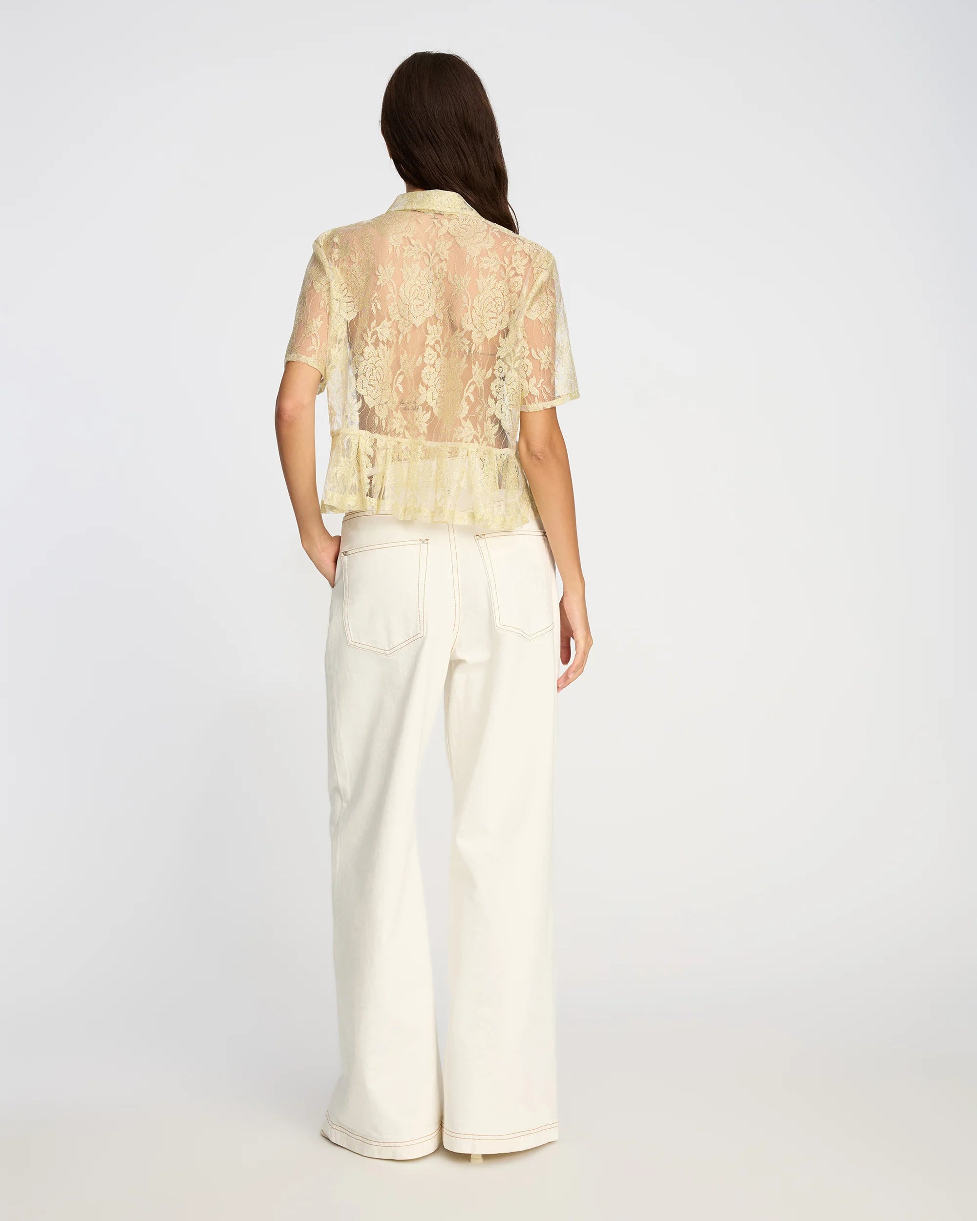 Munthe Bustona Top - Gold Women's Tops - Sloane Boutique