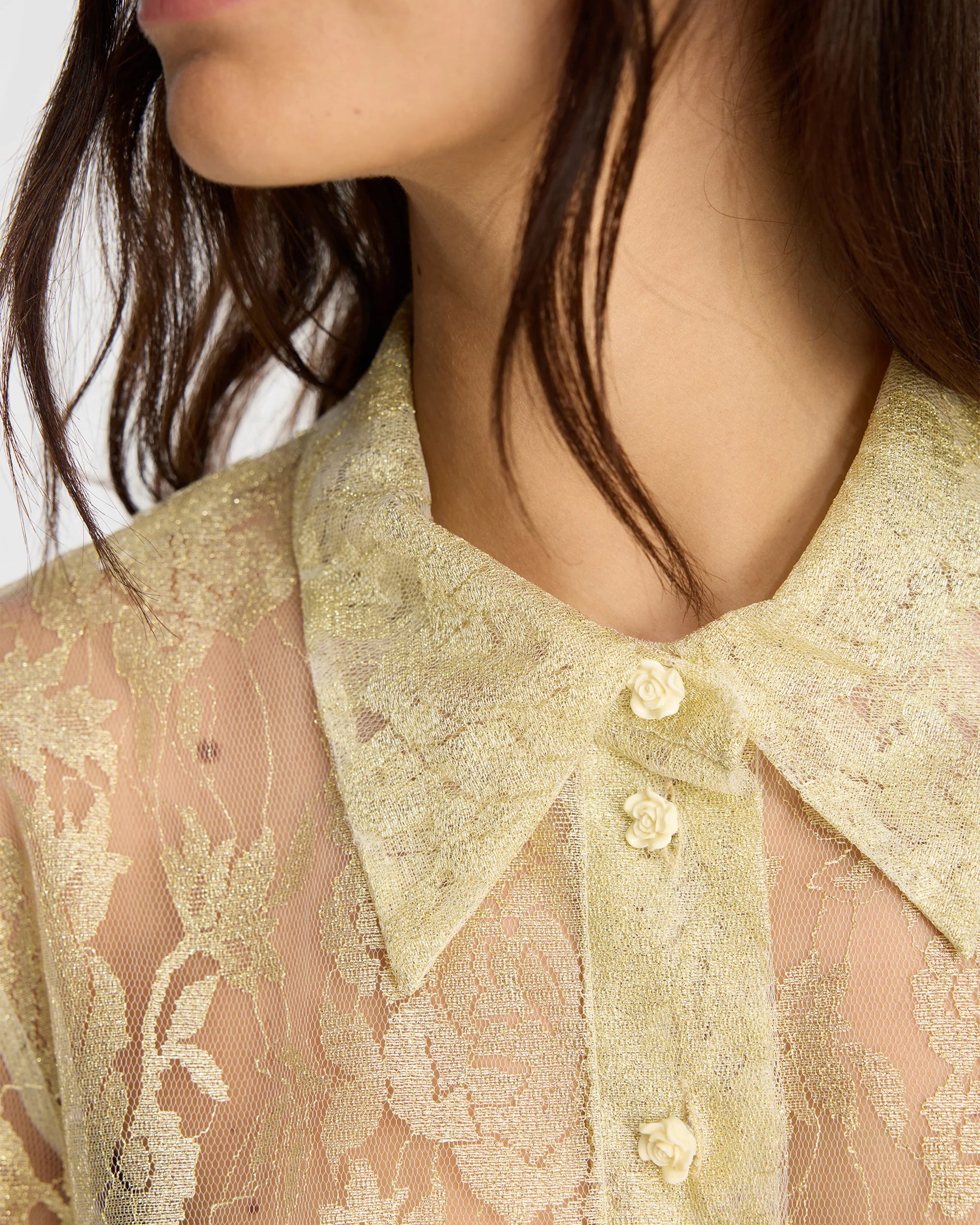 Munthe Bustona Top - Gold Women's Tops - Sloane Boutique