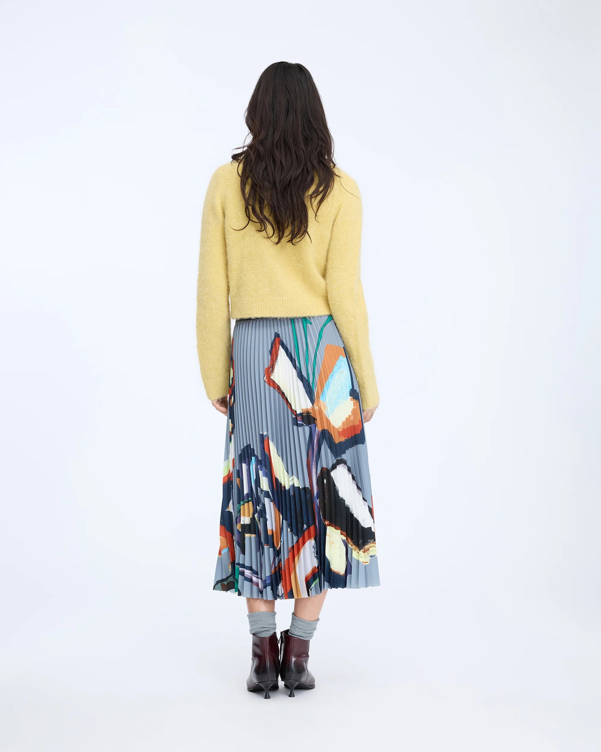 Munthe Charming Skirt - Grey Women's Bottoms - Sloane Boutique