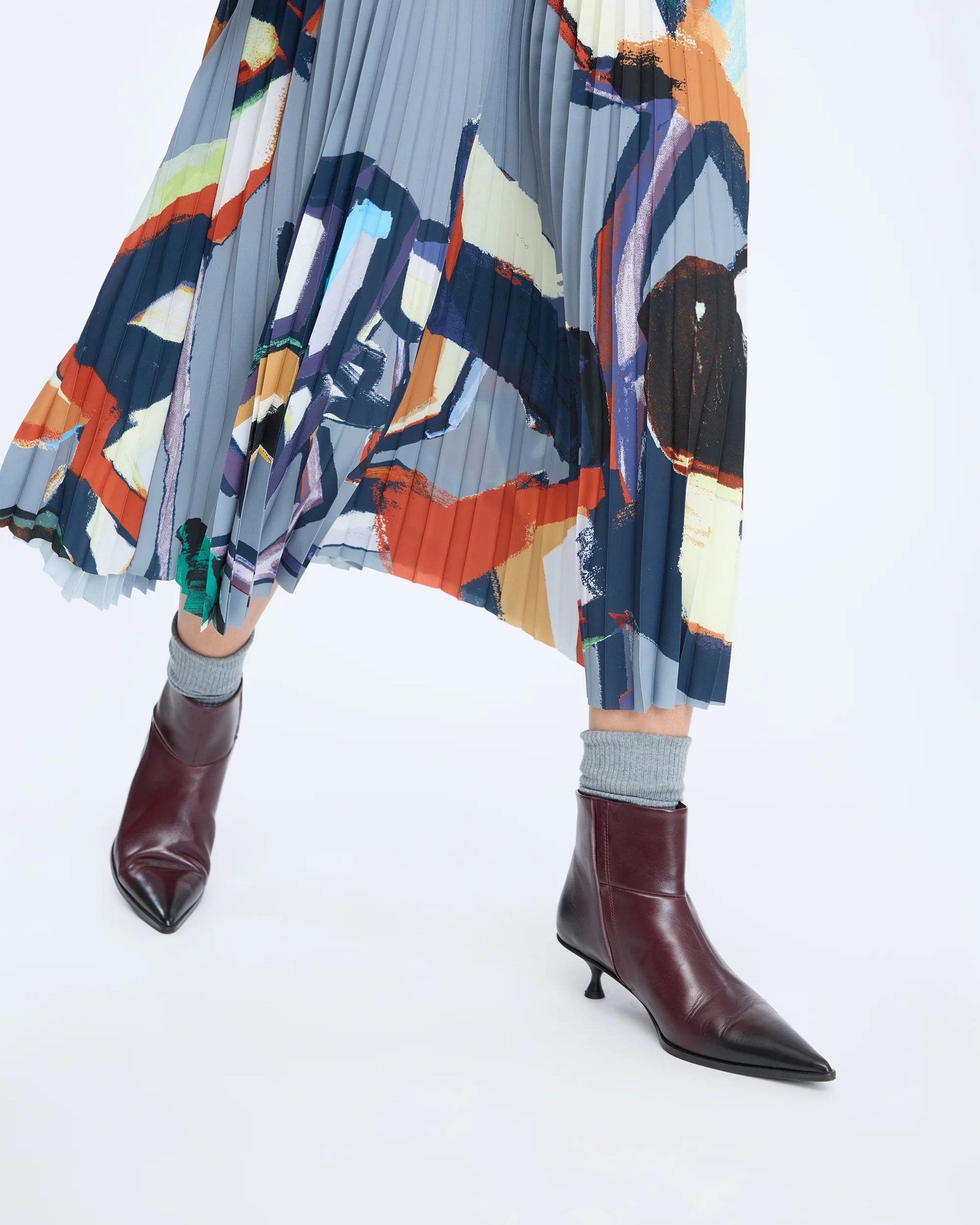 Munthe Charming Skirt - Grey Women's Bottoms - Sloane Boutique