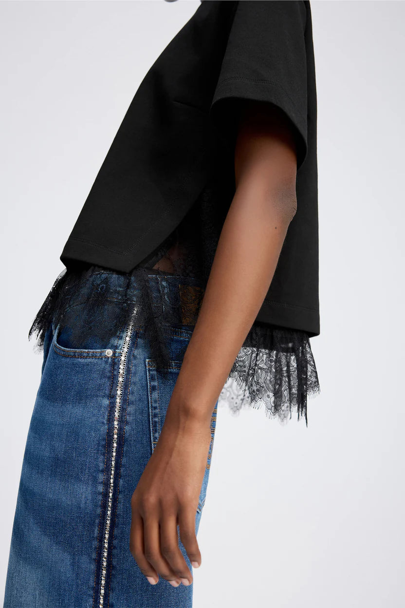 Munthe Rach Top - Black Women's Tops - Sloane Boutique