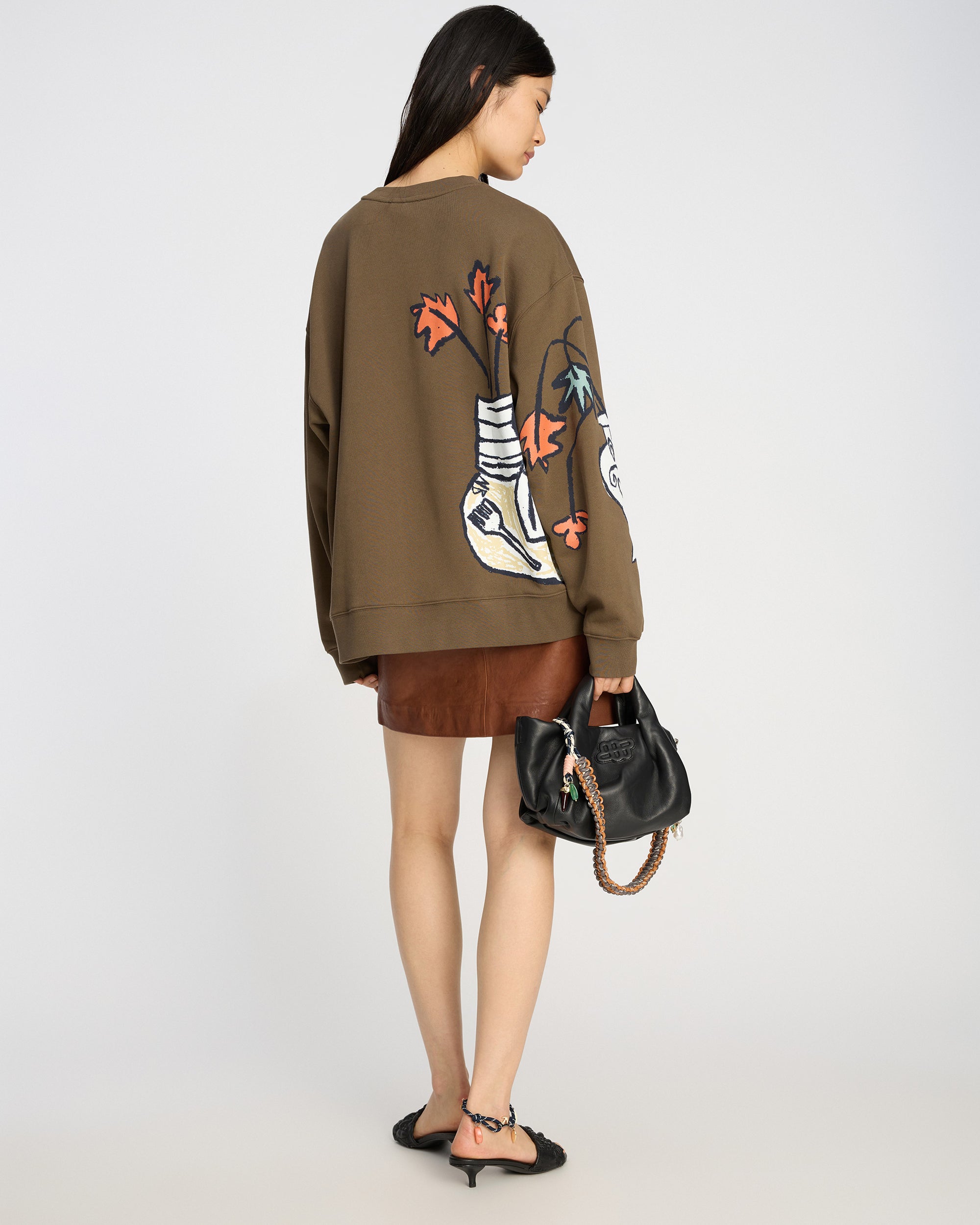 Munthe Rarsnima Jersey - Brown Women's Tops - Sloane Boutique