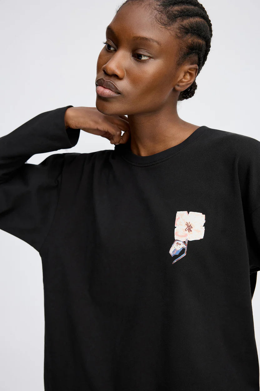 Munthe Roomu Jersey - Black Women's Tops - Sloane Boutique