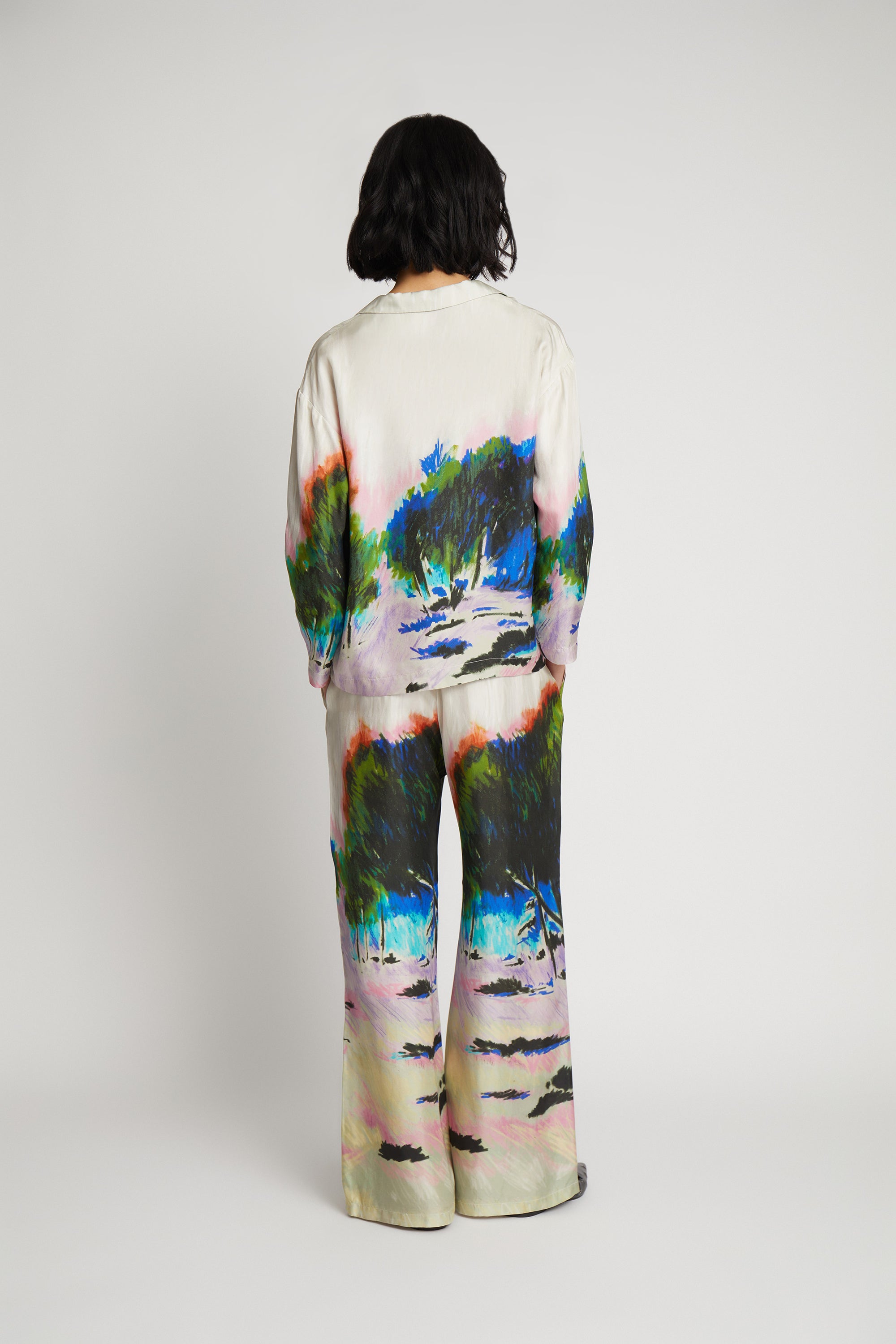 Munthe Sachu Blouse - Grey Women's Tops - Sloane Boutique