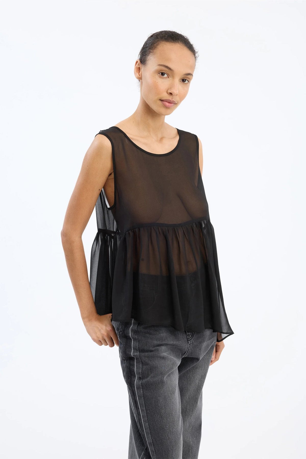 Munthe Vach Top - Black Women's Tops - Sloane Boutique