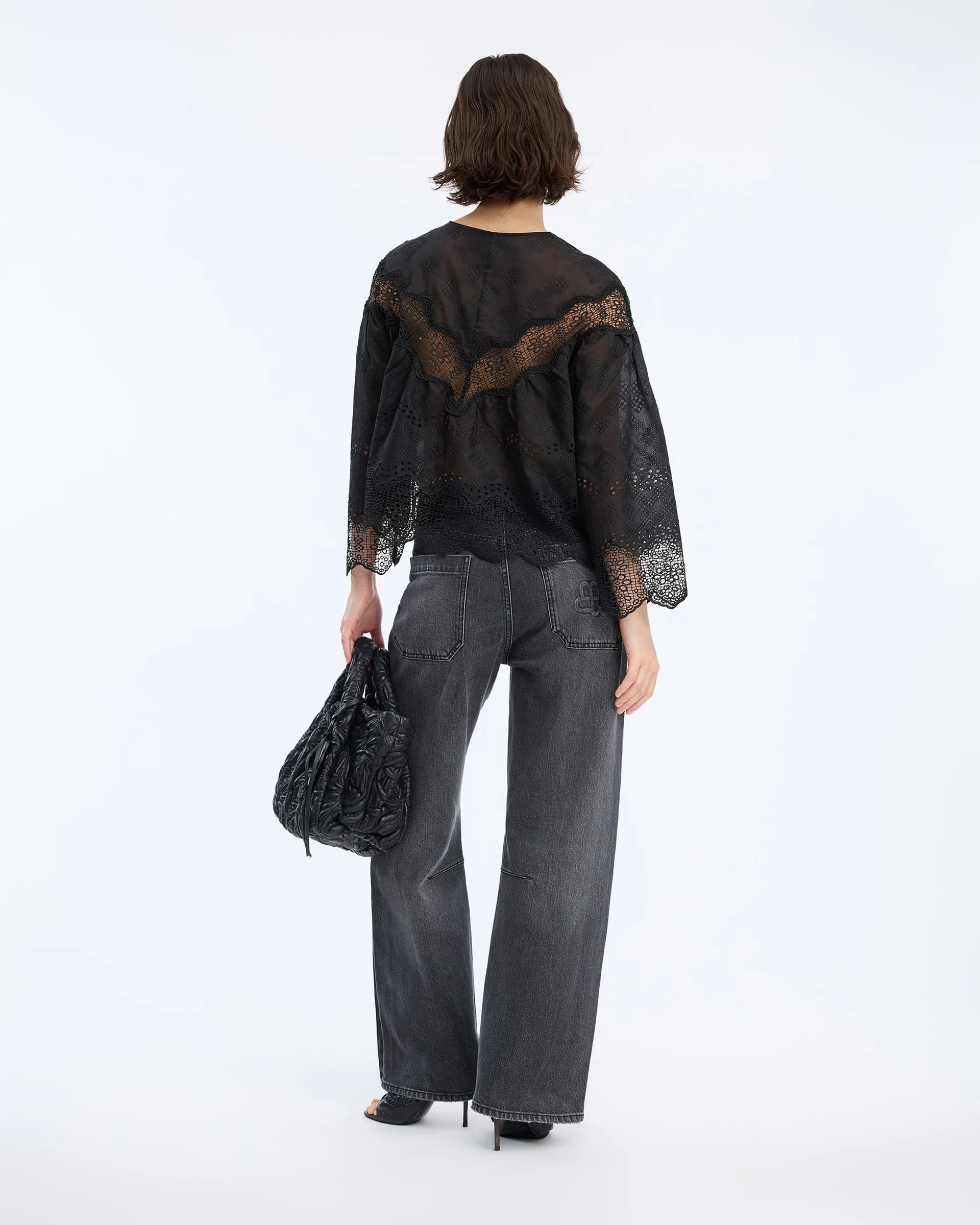 Munthe Valiance Top - Black Women's Tops - Sloane Boutique