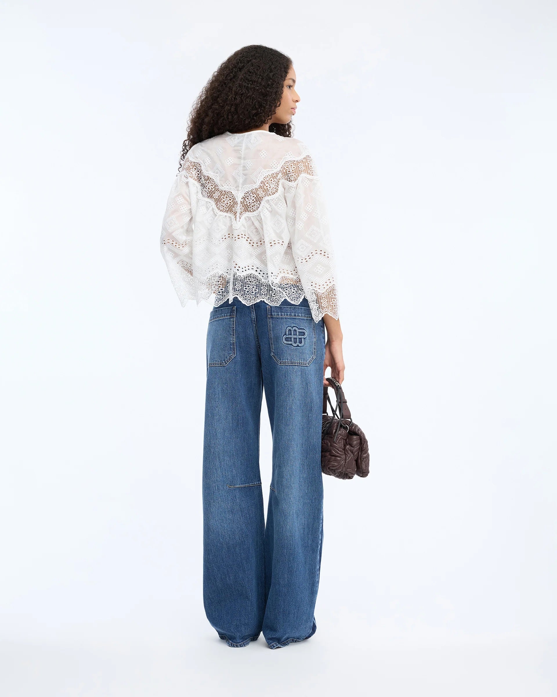 Munthe Valiance Top - White Women's Tops - Sloane Boutique