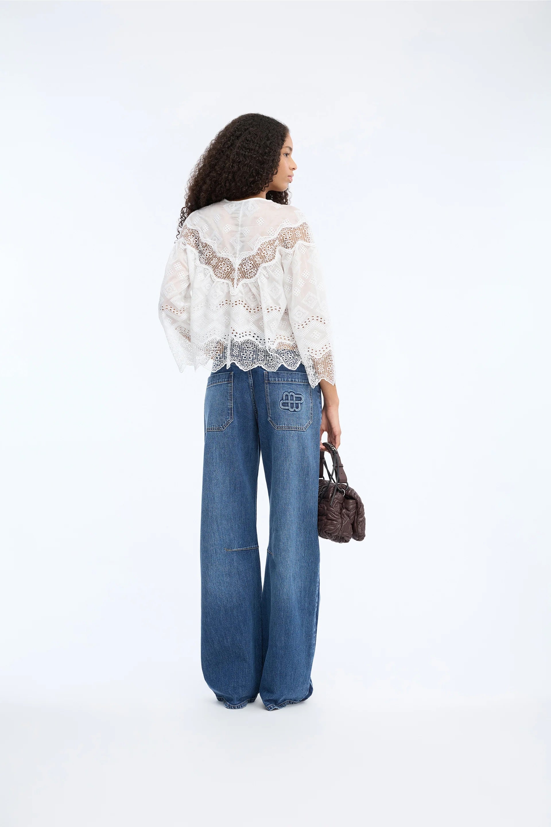 Munthe Valiance Top - White Women's Tops - Sloane Boutique