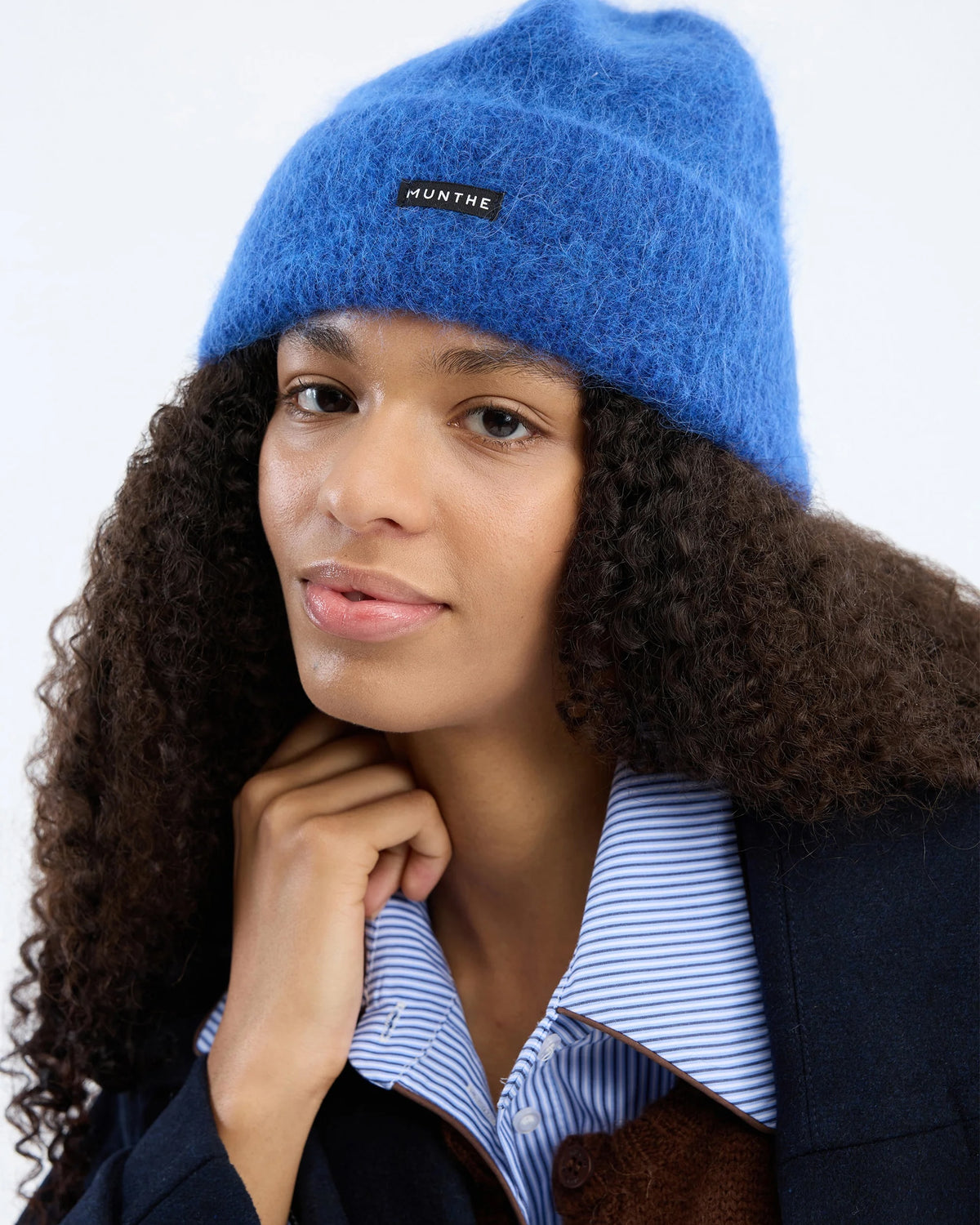 Munthe Victu Beanie - Indigo Accessories - Sloane Boutique