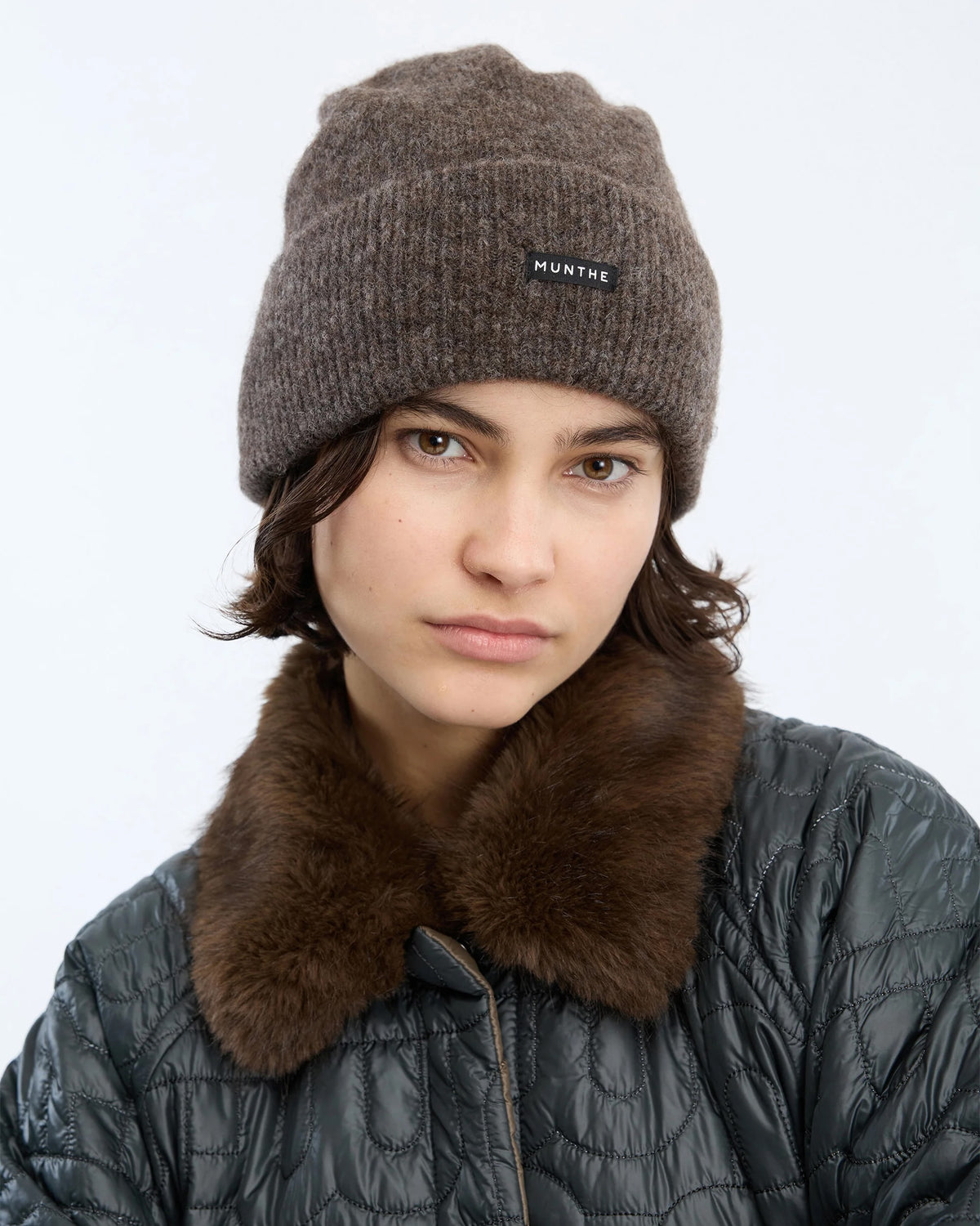 Munthe Victu Beanie - Mocha Accessories - Sloane Boutique