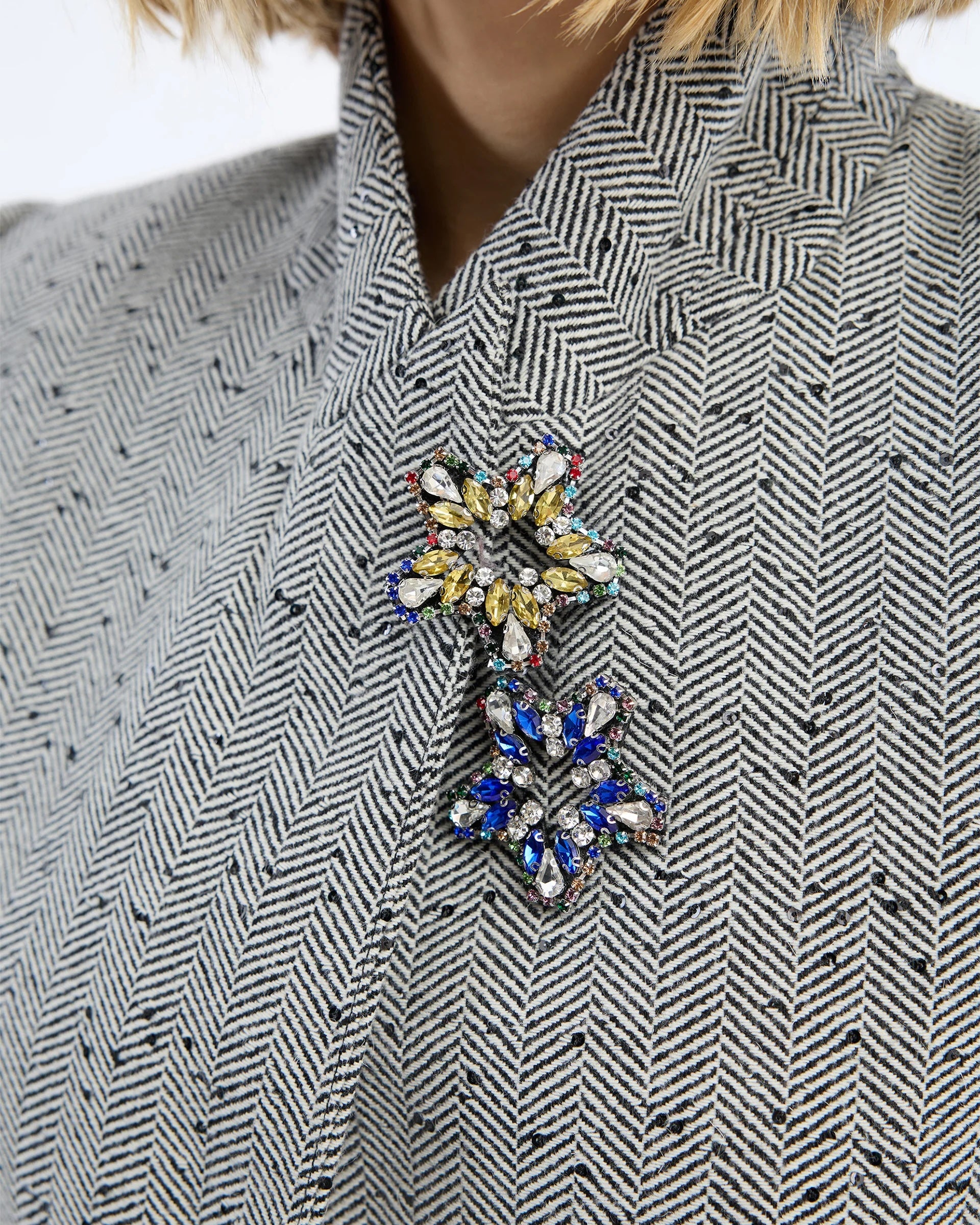 Munthe Viosterol Brooch - Lemon Jewelry - Sloane Boutique