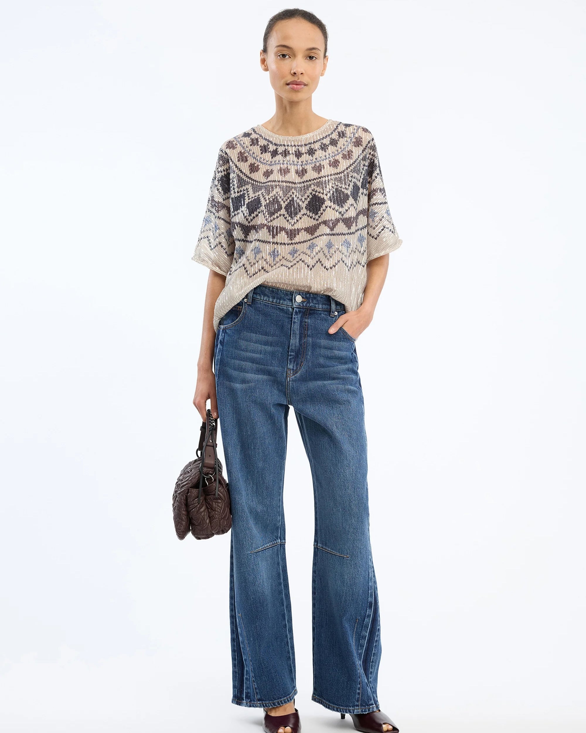 Munthe Vunny Top - Camel Women's Tops - Sloane Boutique