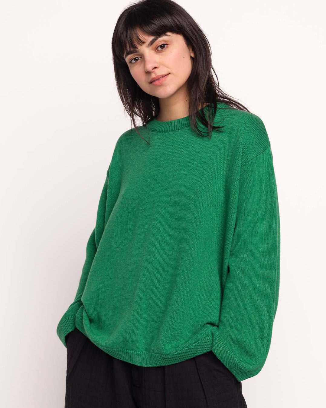 Olow Imeji Sweater - Green Men's Tops - Sloane Boutique