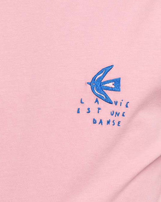Olow Life Dance T-Shirt - Lila Pink Men's Tops - Sloane Boutique
