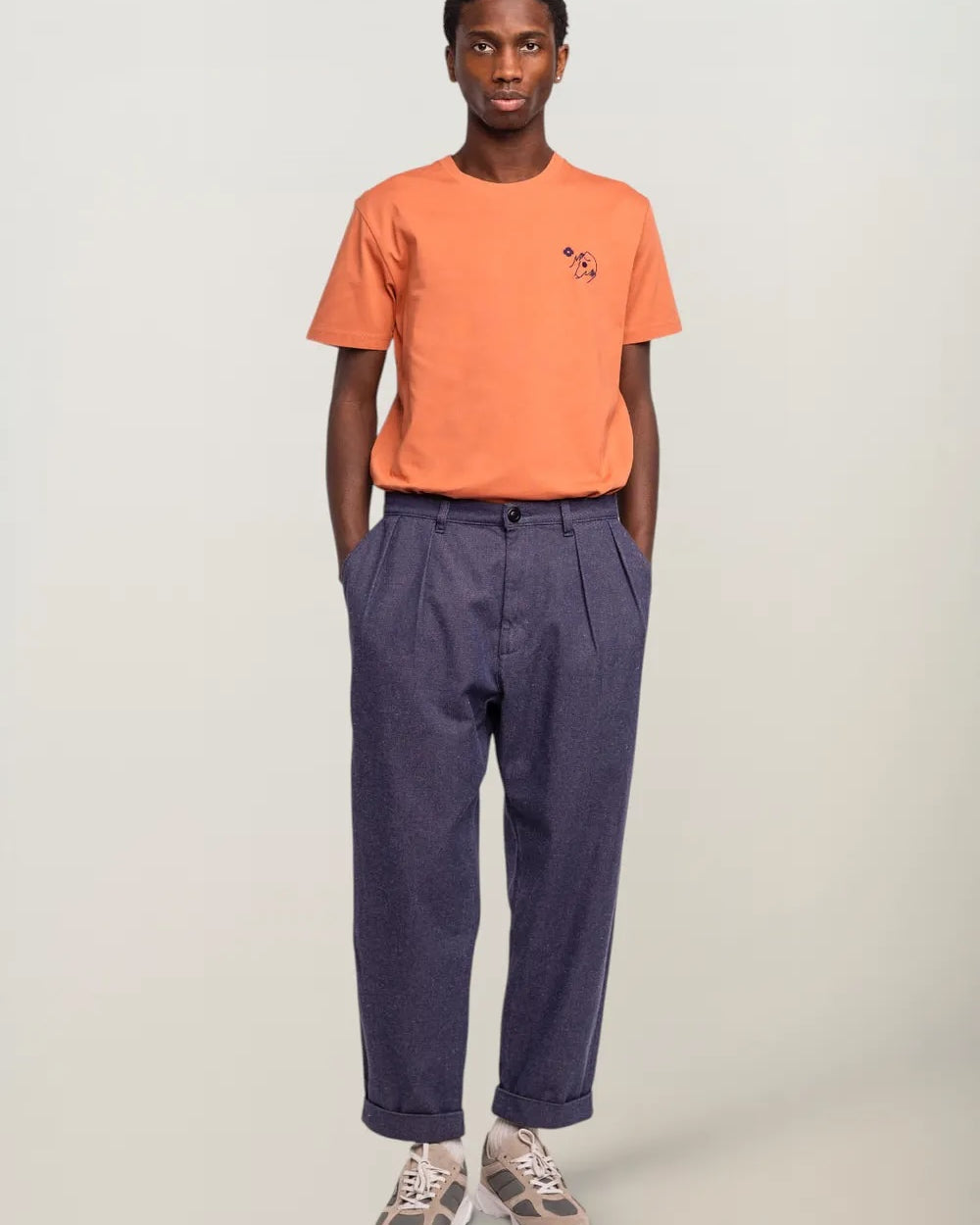 Olow Sembo Pant - Denim Blue Men's Bottoms - Sloane Boutique