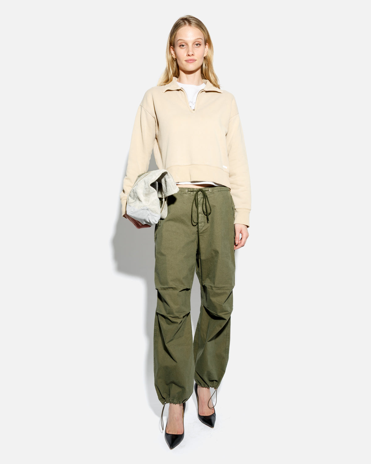 Re/Done Outer Pant - Fatigue **needs description & better photos!** Women's Bottoms - Sloane Boutique