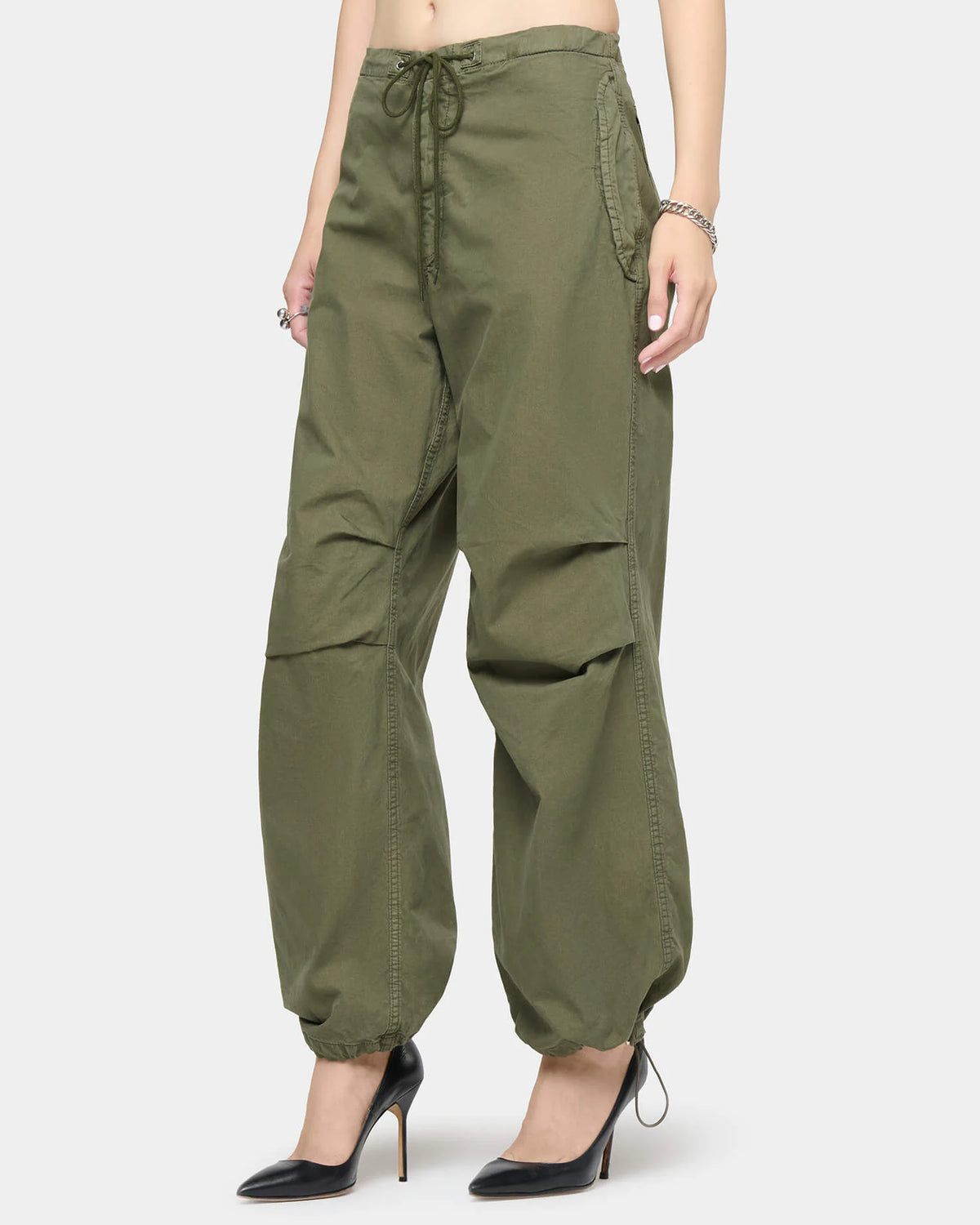 Re/Done Outer Pant - Fatigue Women's Bottoms - Sloane Boutique