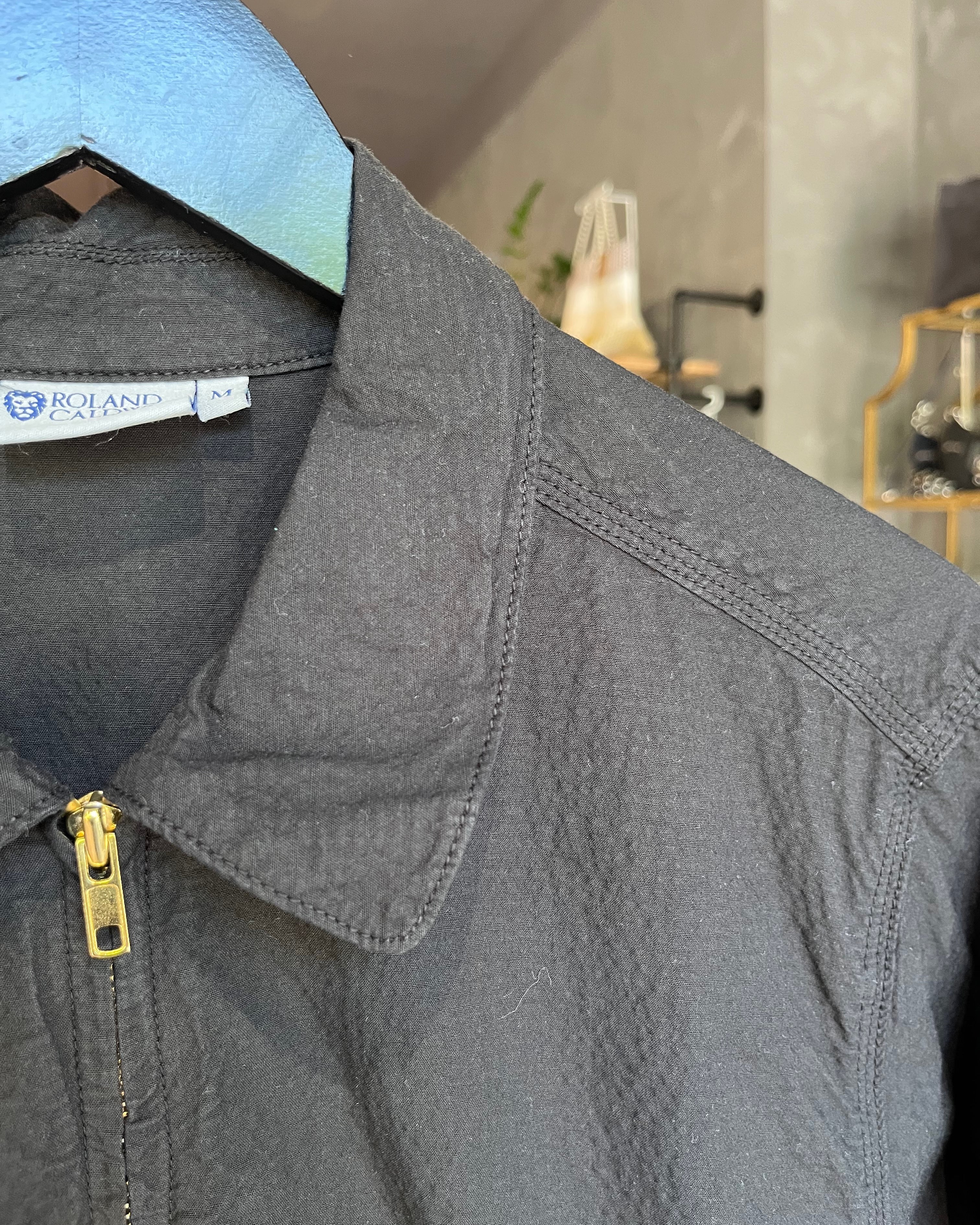 Roland Caldwell Melvin Jacket - Black sale outerwear - Sloane Boutique