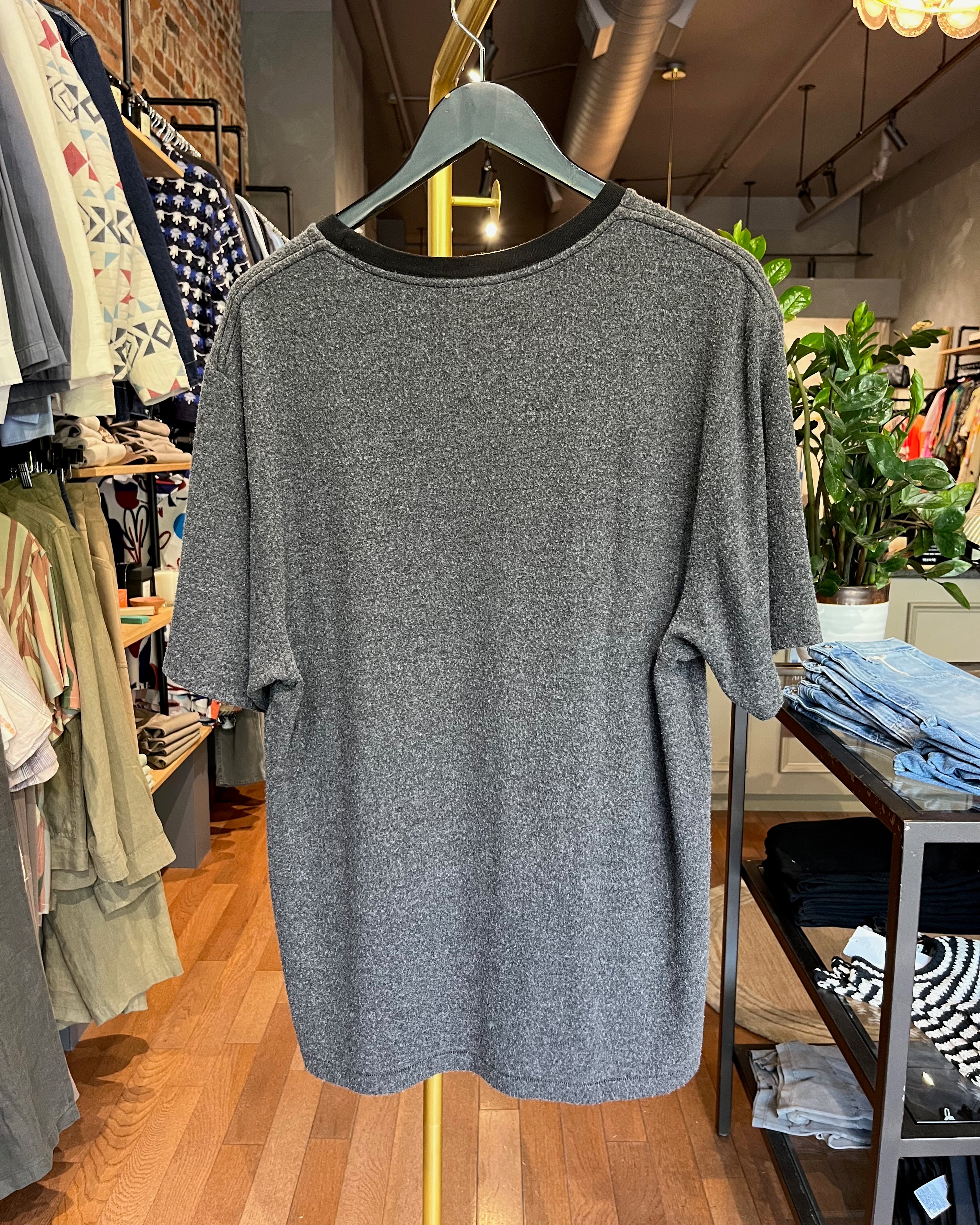 Roland Caldwell Neo Oversized Crew Tee - Black Men's Tops - Sloane Boutique