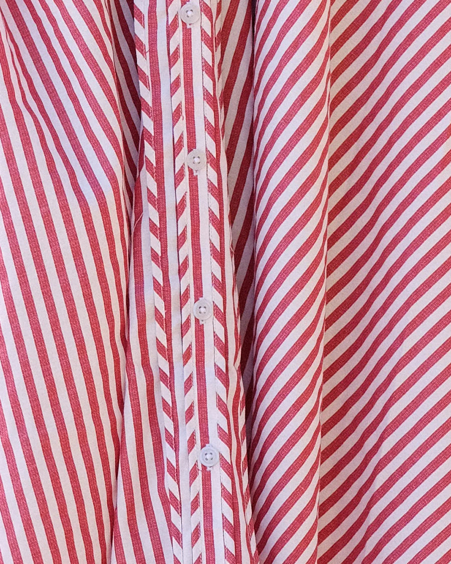 Saylor Arabella Dress - Red / White Dresses - Sloane Boutique