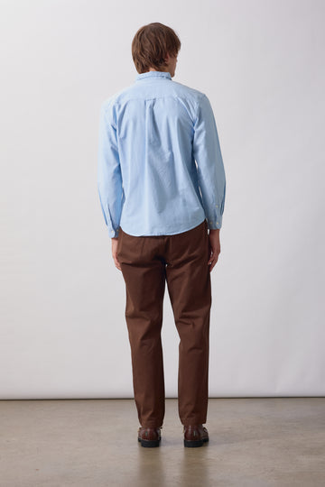 Service Works Artichoke Oxford - Blue Men's Tops - Sloane Boutique