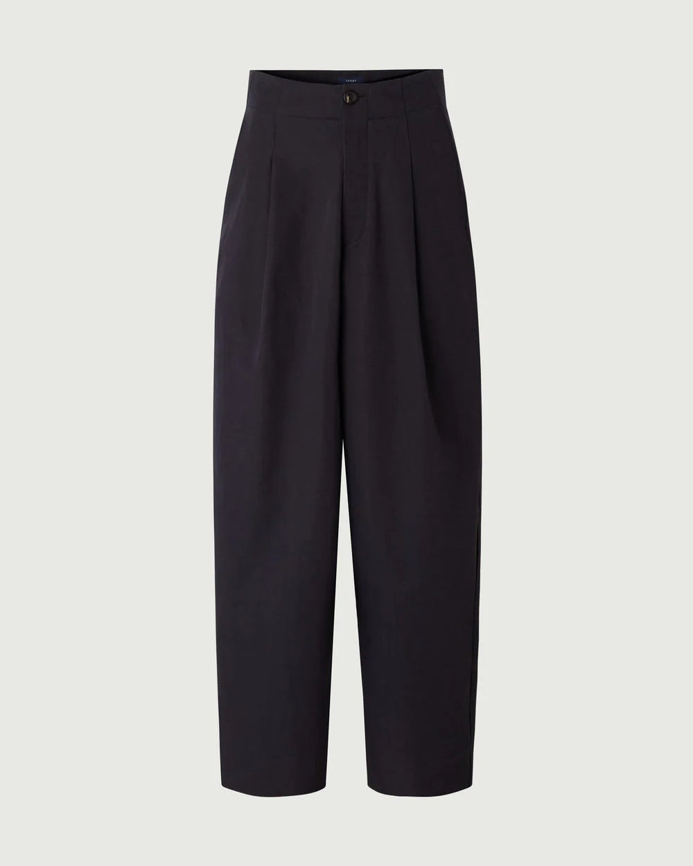 Soeur Daley Cotton and Linen Trouser - Noir Women's Bottoms - Sloane Boutique