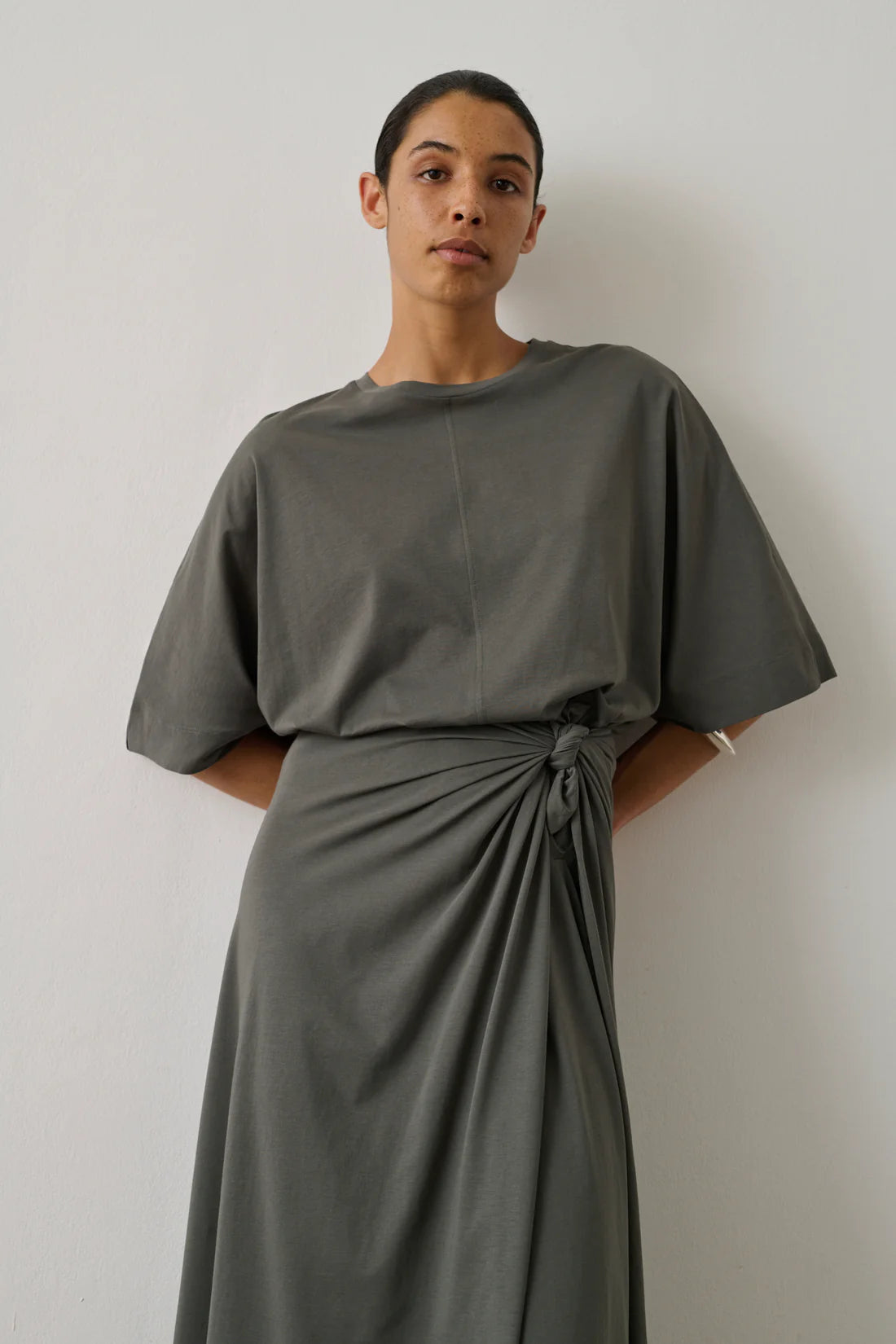 Soeur Helsinki Organic Cotton T-Shirt - Slate Women's Tops - Sloane Boutique