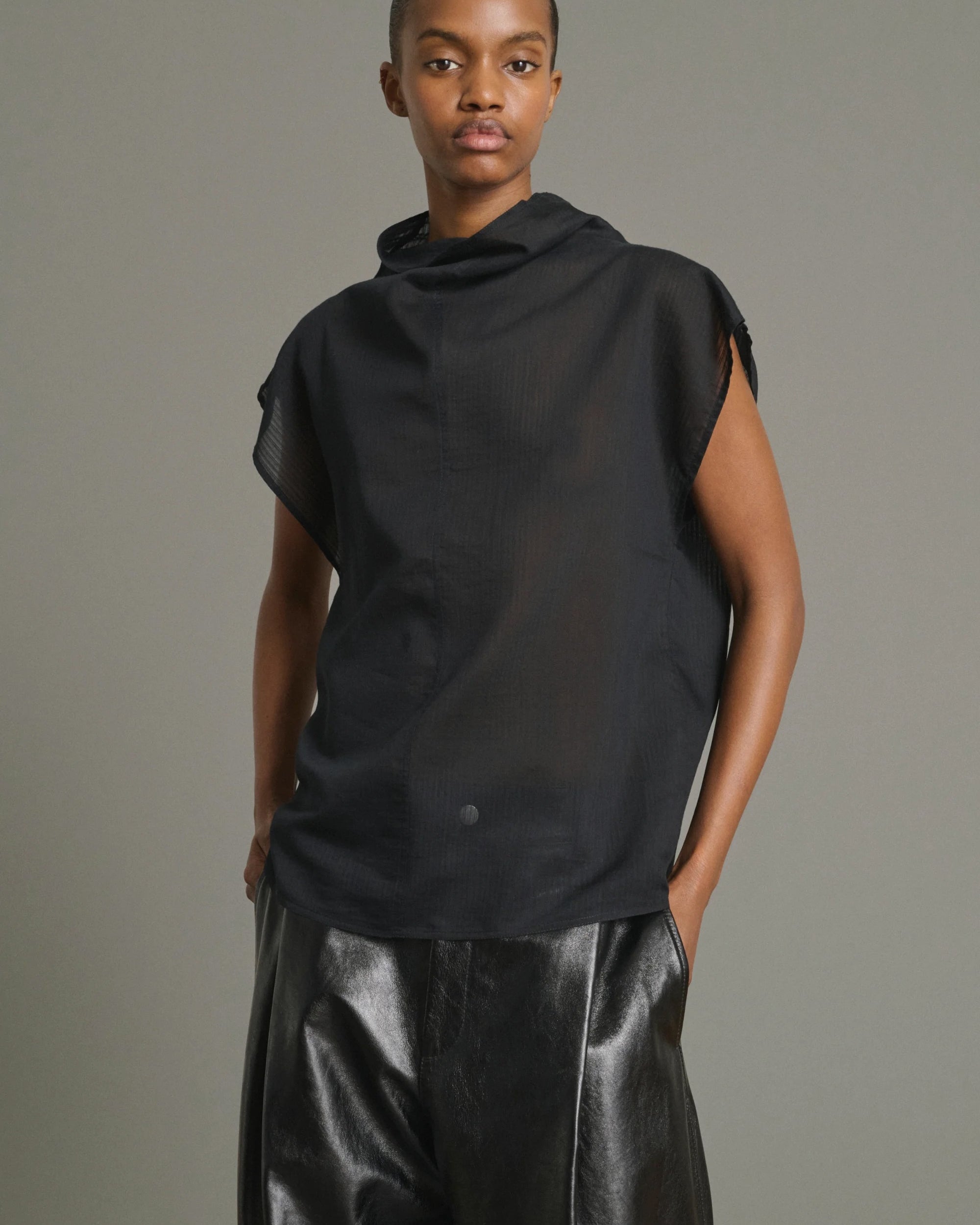 Soeur Izumi Blouse - Black Women's Tops - Sloane Boutique