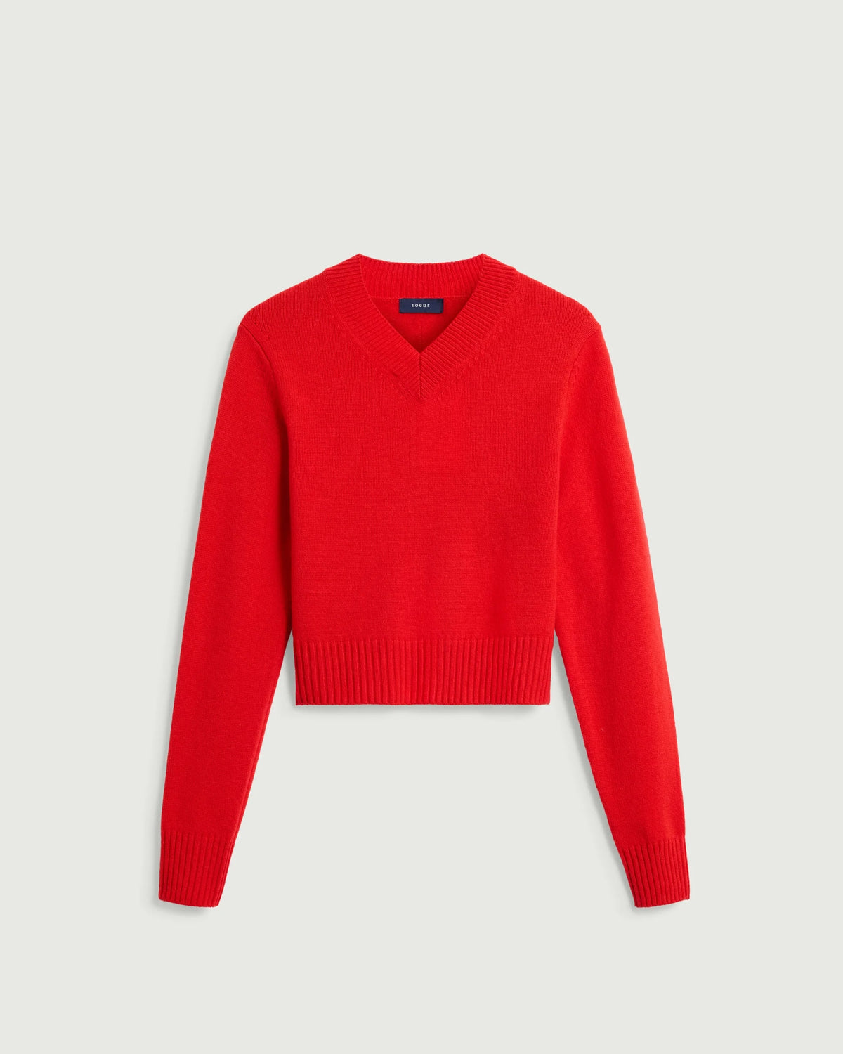 Soeur Jonas Sweater - Red Women's Tops - Sloane Boutique