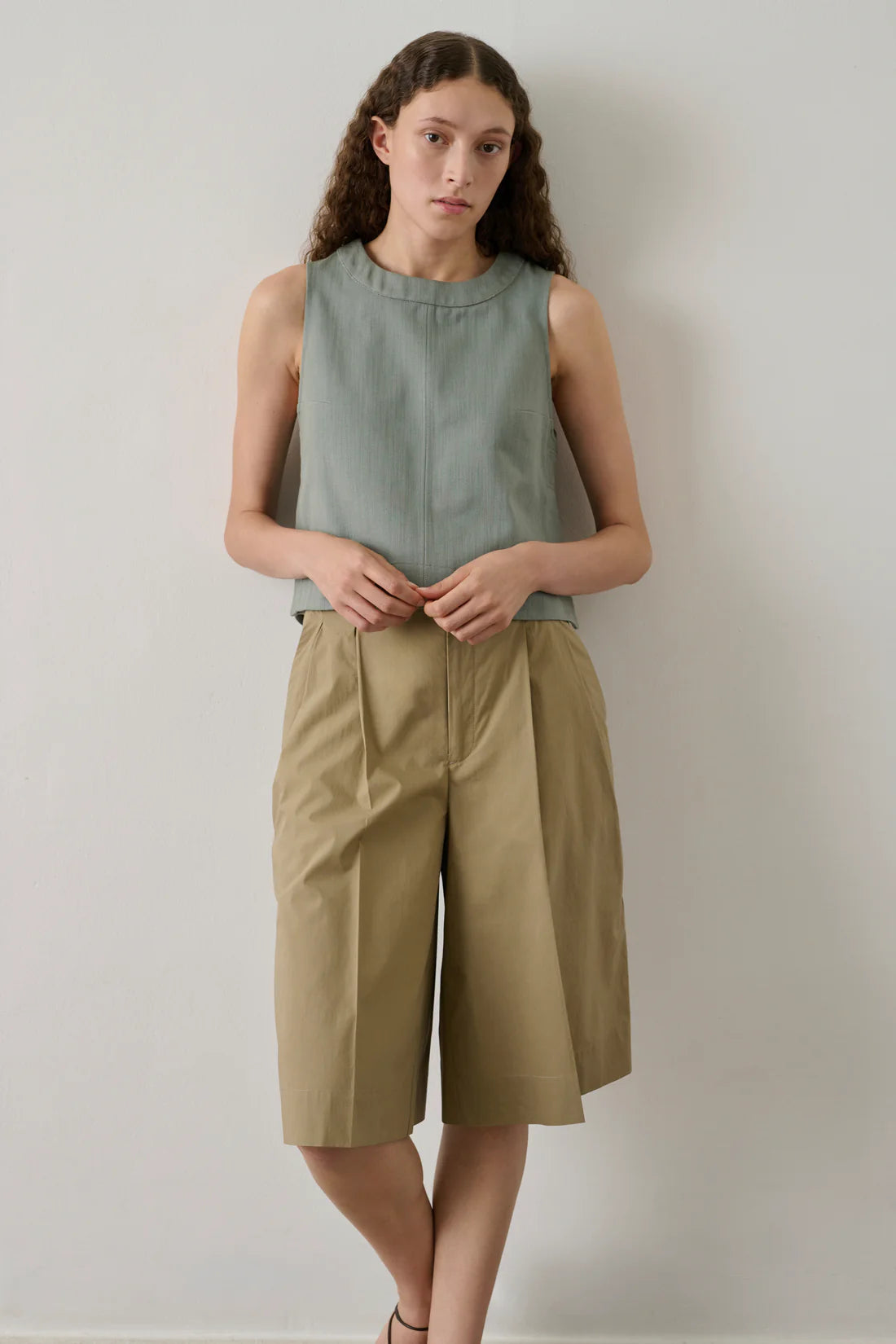 Soeur Pampa Top - Vert D'eau Women's Tops - Sloane Boutique