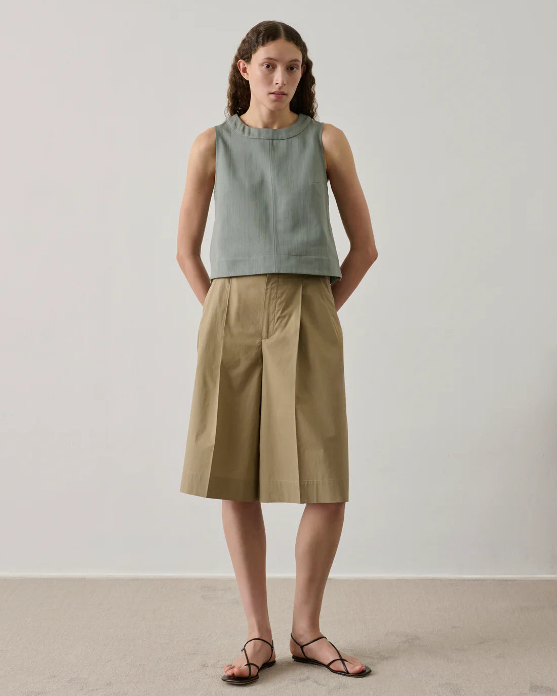 Soeur Pampa Top - Vert D'eau Women's Tops - Sloane Boutique