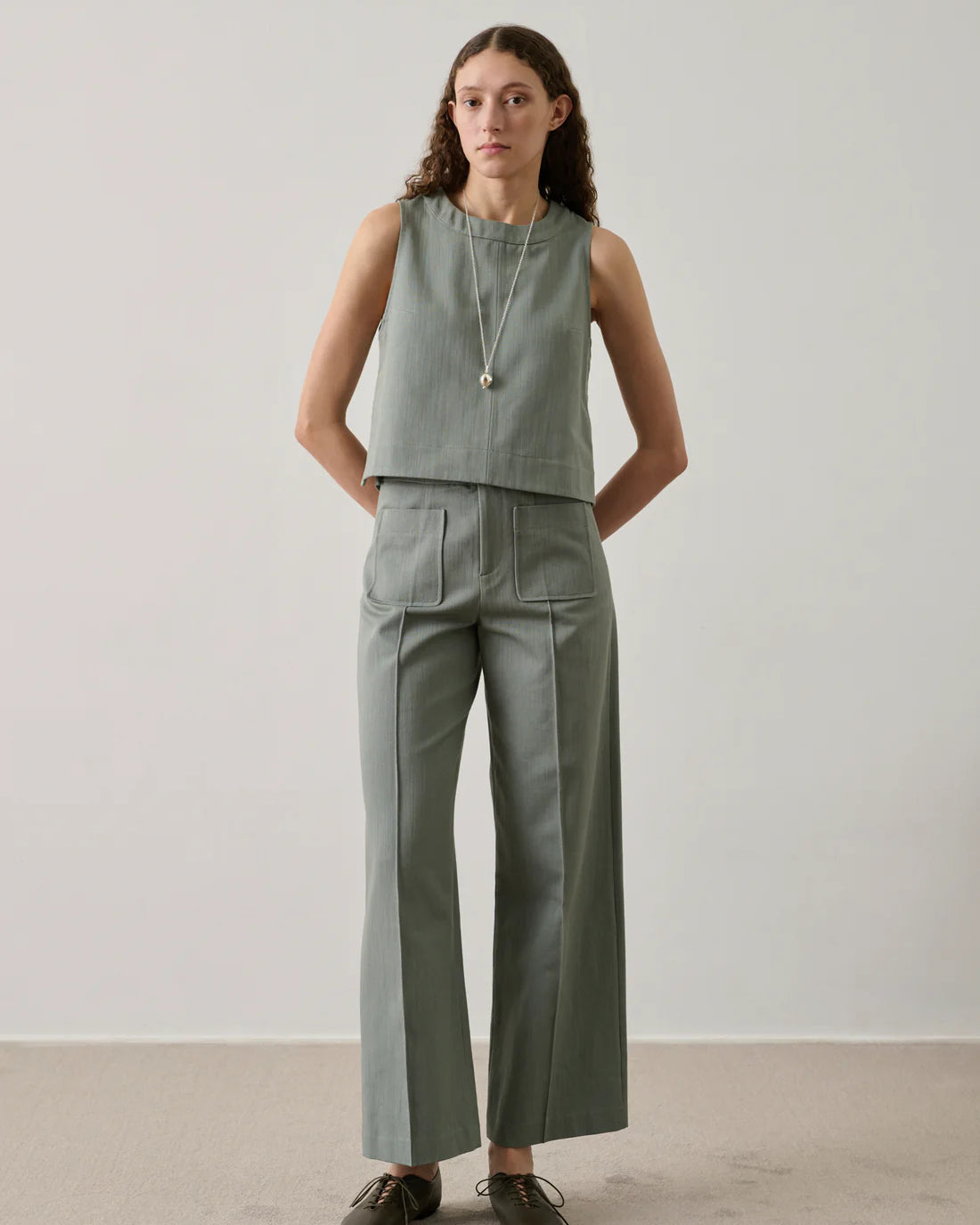 Soeur Pampa Top - Vert D'eau Women's Tops - Sloane Boutique