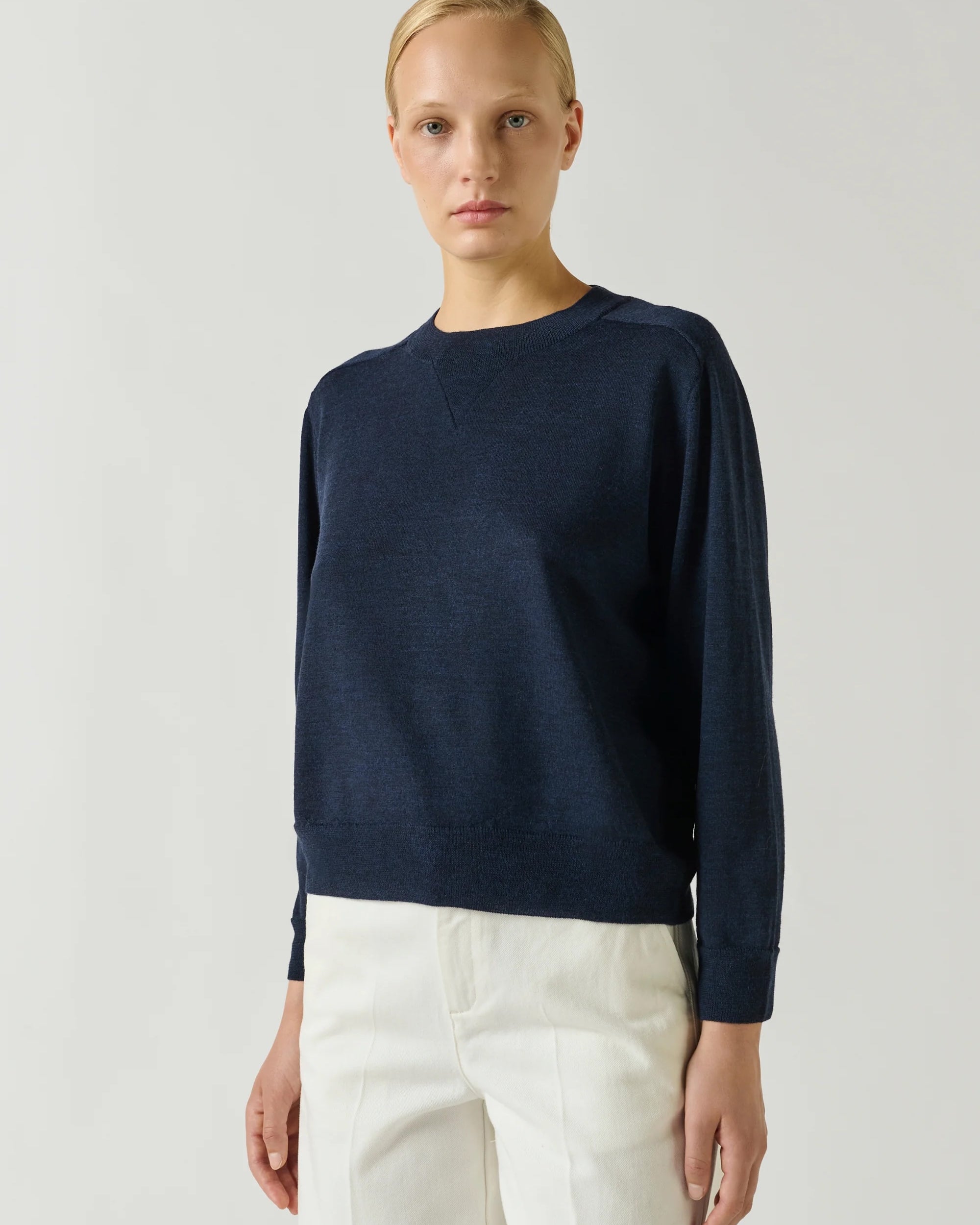 Soeur Pio Sweater - Navy Women's Tops - Sloane Boutique