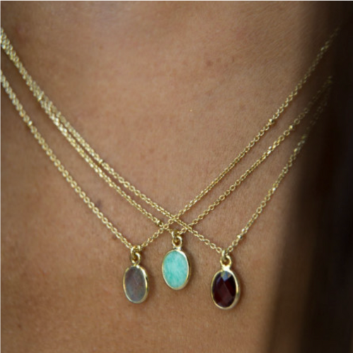 Sophie Deschamps Magali Necklace - Labradorite Jewelry - Sloane Boutique