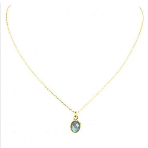 Sophie Deschamps Magali Necklace - Labradorite Jewelry - Sloane Boutique