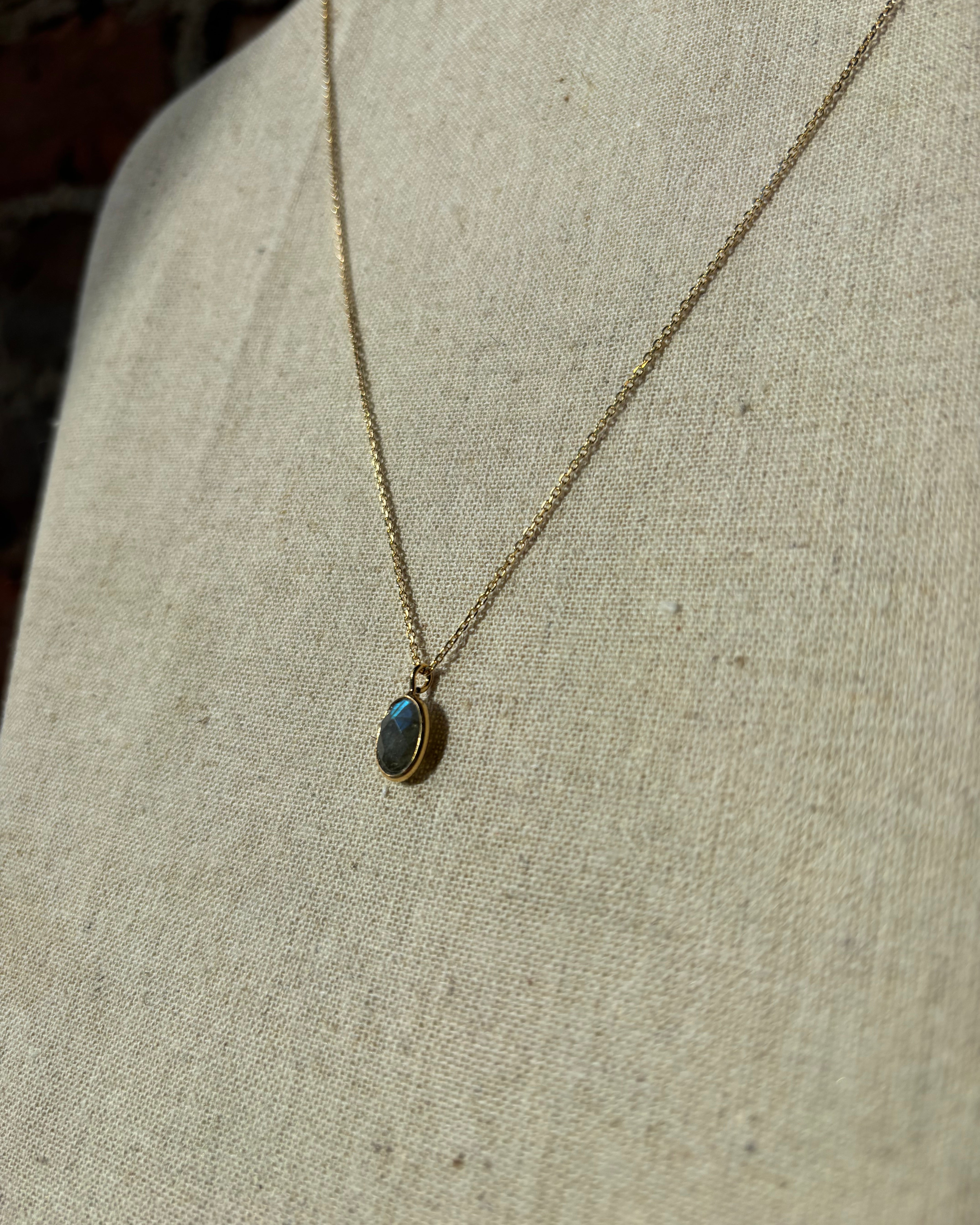 Sophie Deschamps Magali Necklace - Labradorite Jewelry - Sloane Boutique