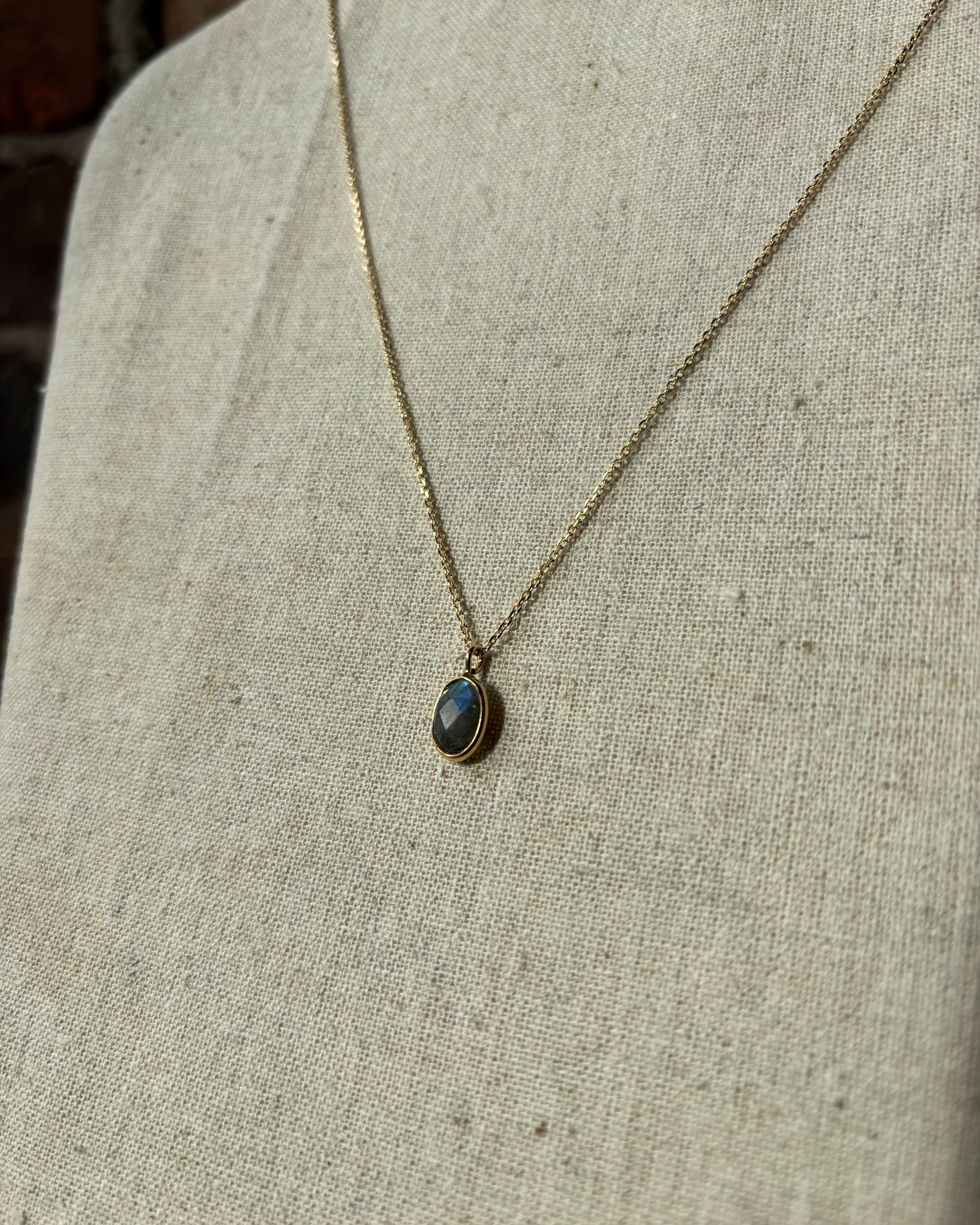 Sophie Deschamps Magali Necklace - Labradorite Jewelry - Sloane Boutique