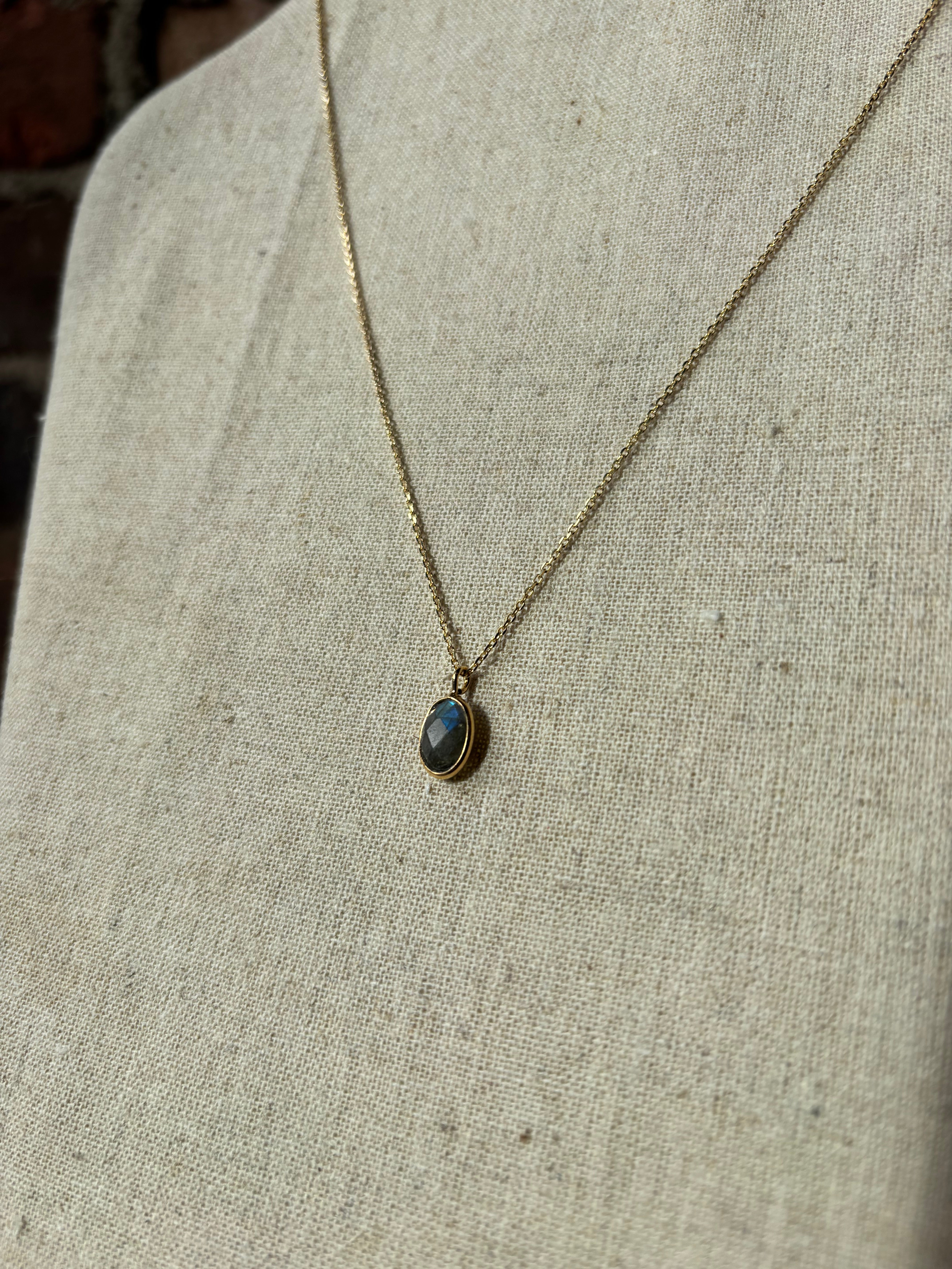 Sophie Deschamps Magali Necklace - Labradorite Jewelry - Sloane Boutique