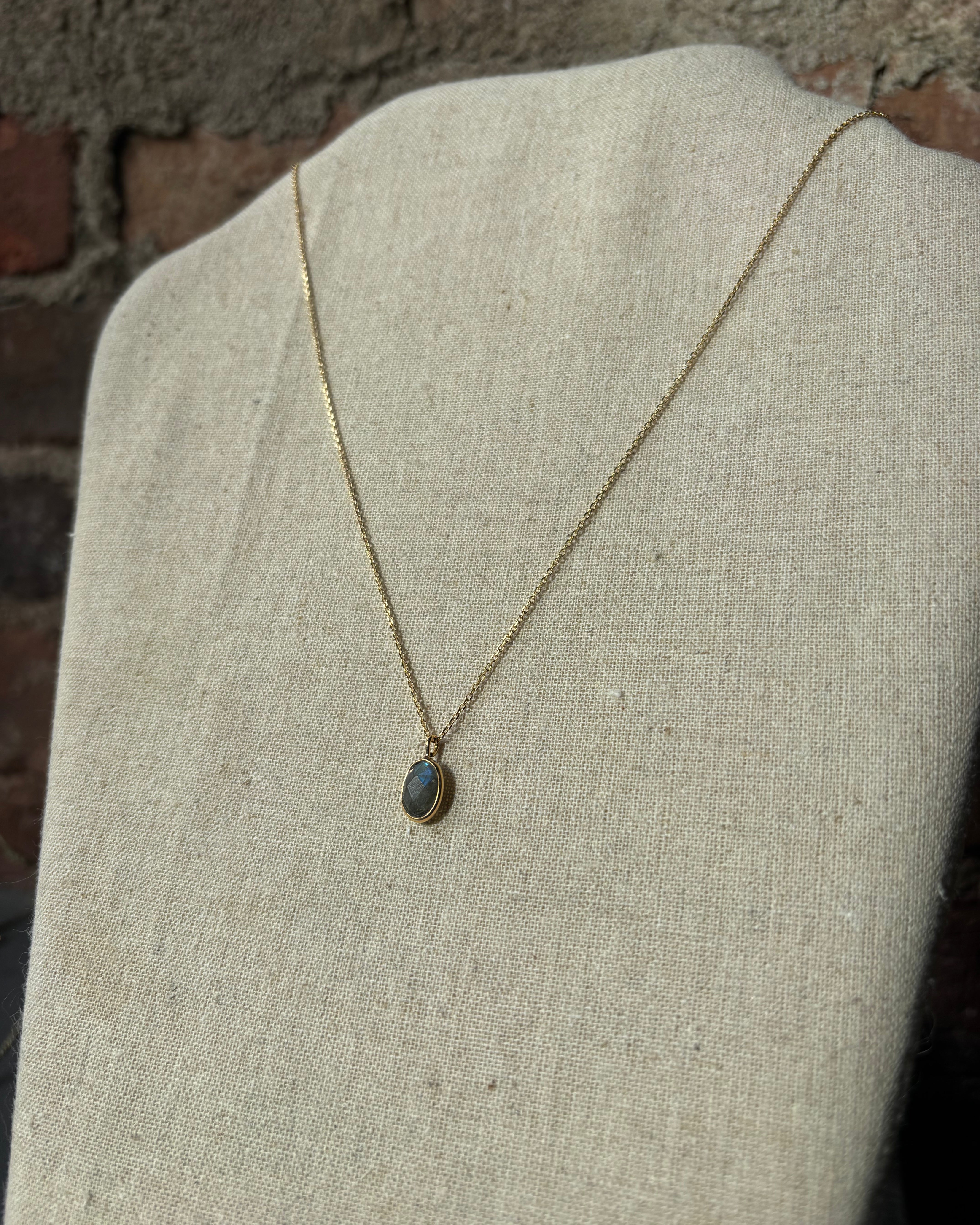 Sophie Deschamps Magali Necklace - Labradorite Jewelry - Sloane Boutique
